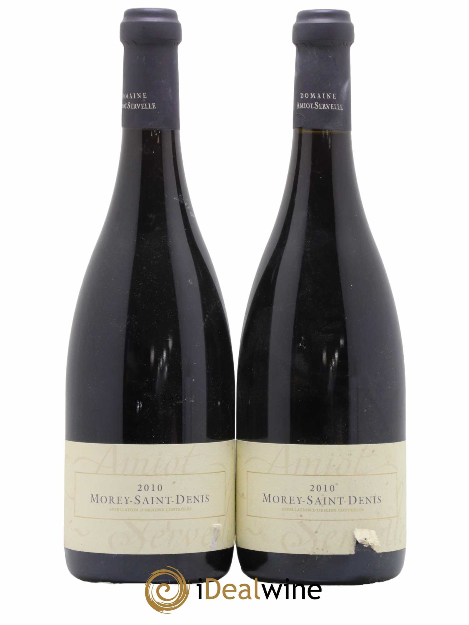 Morey Saint-Denis Amiot-Servelle 2010 - Lot de 2 bouteilles - 0