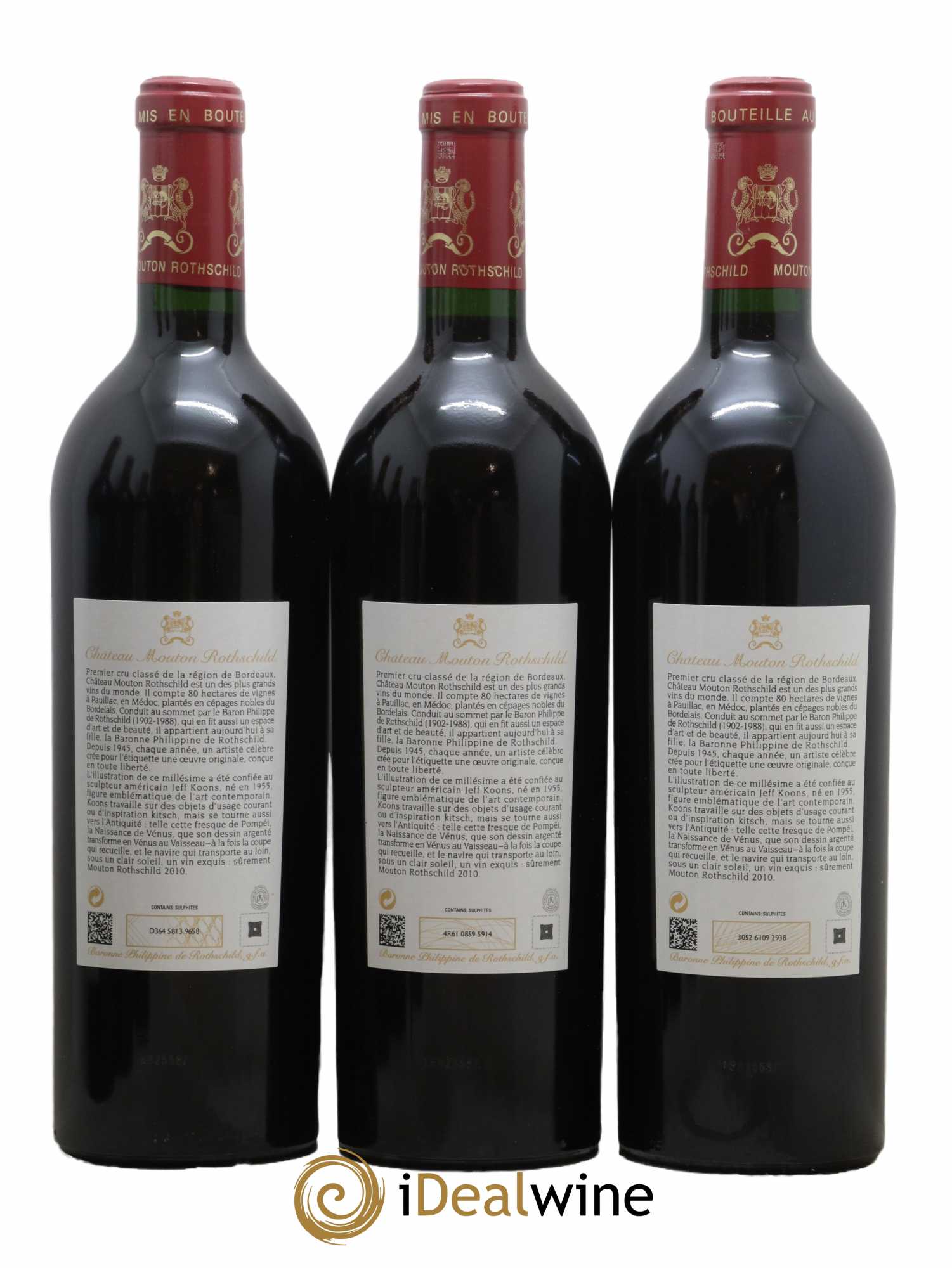 Château Mouton Rothschild 1er Grand Cru Classé 2010 - Lotto di 6 bottiglie - 4