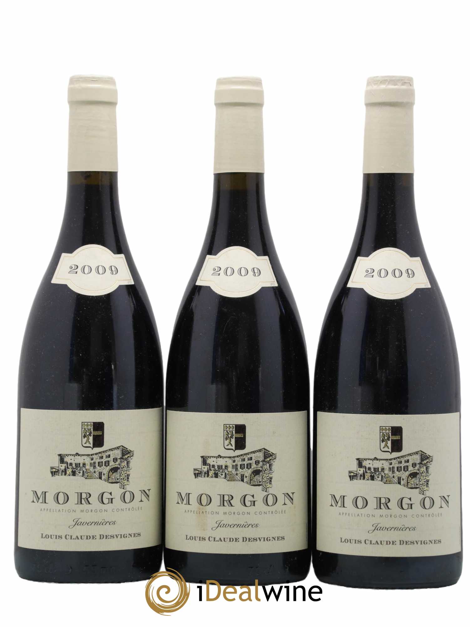 Morgon Javernières Louis-Claude Desvignes 2009 - Posten von 3 Flaschen - 0