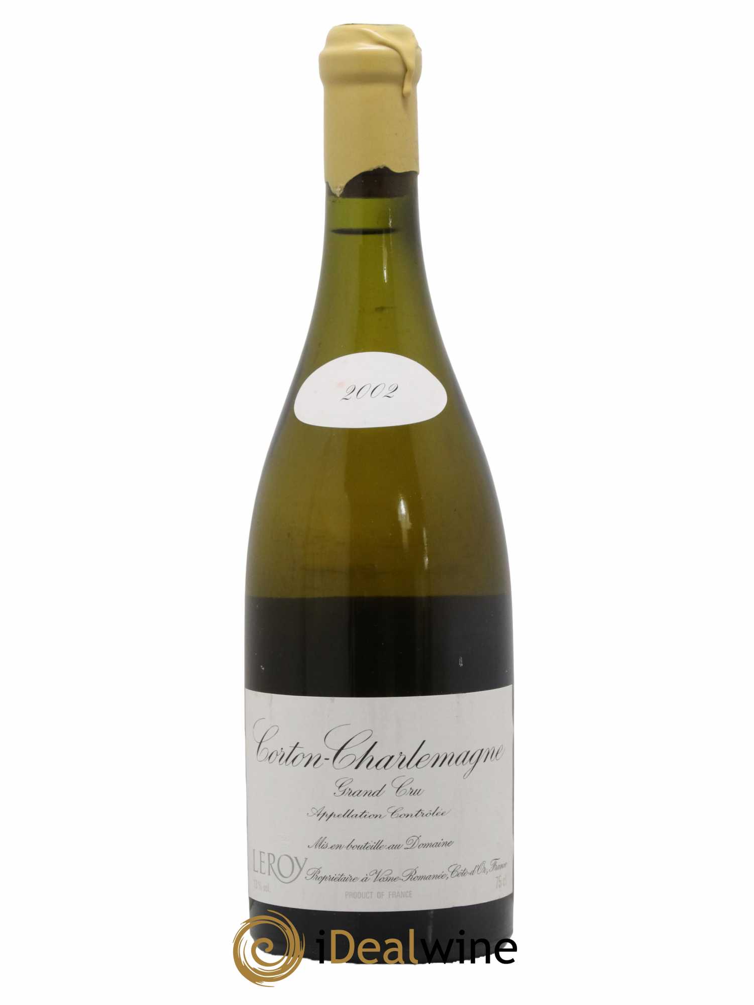 Corton-Charlemagne Grand Cru Leroy (Domaine) 2002 - Lot de 1 bouteille - 0