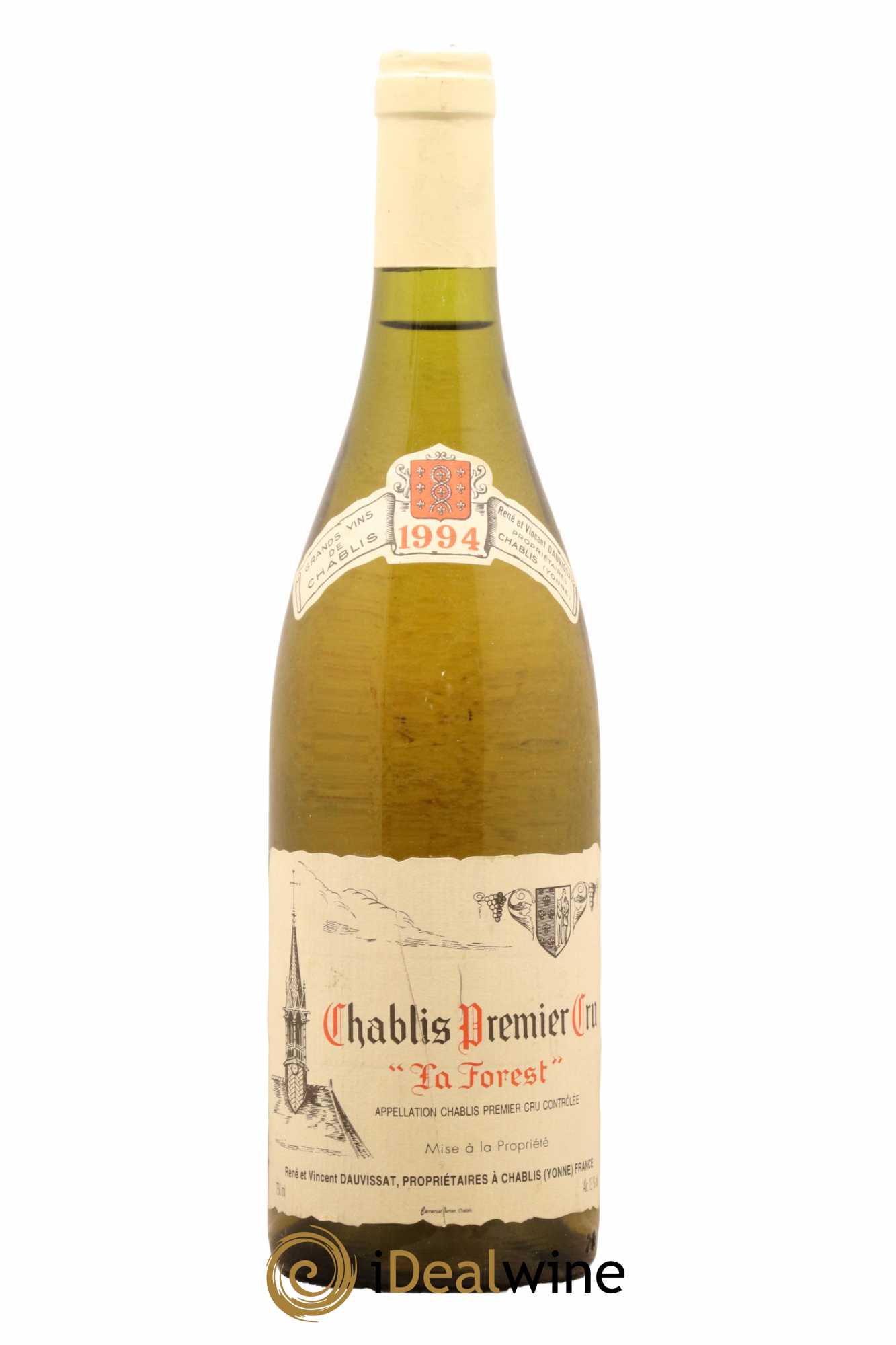 Chablis 1er Cru La Forest Vincent Dauvissat (Domaine) 1994 - Lotto di 1 bottiglia - 0