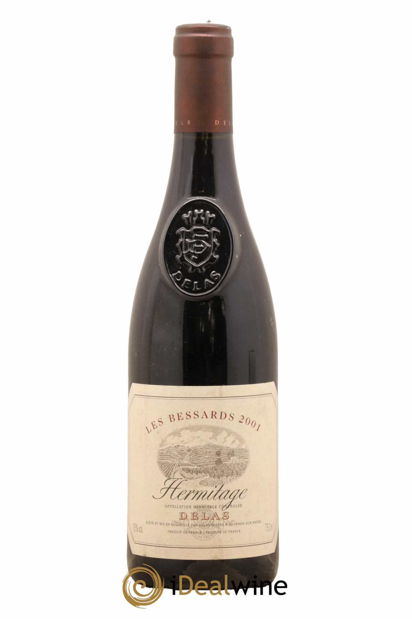 Hermitage Les Bessards Delas Frères 2001 - Lot de 1 bouteille - 0