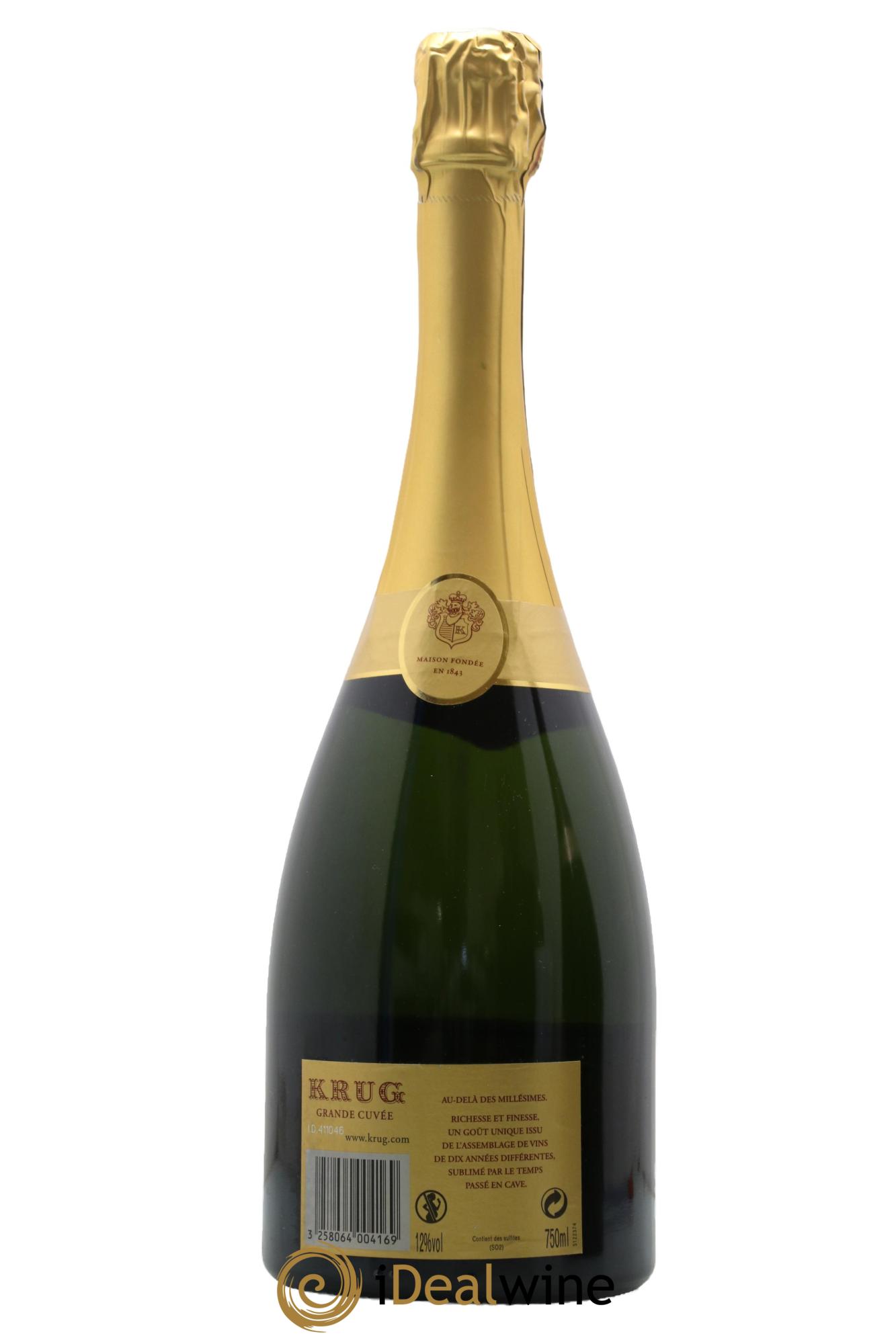 Grande Cuvée - 161ème édition Krug - Lot de 1 bouteille - 1