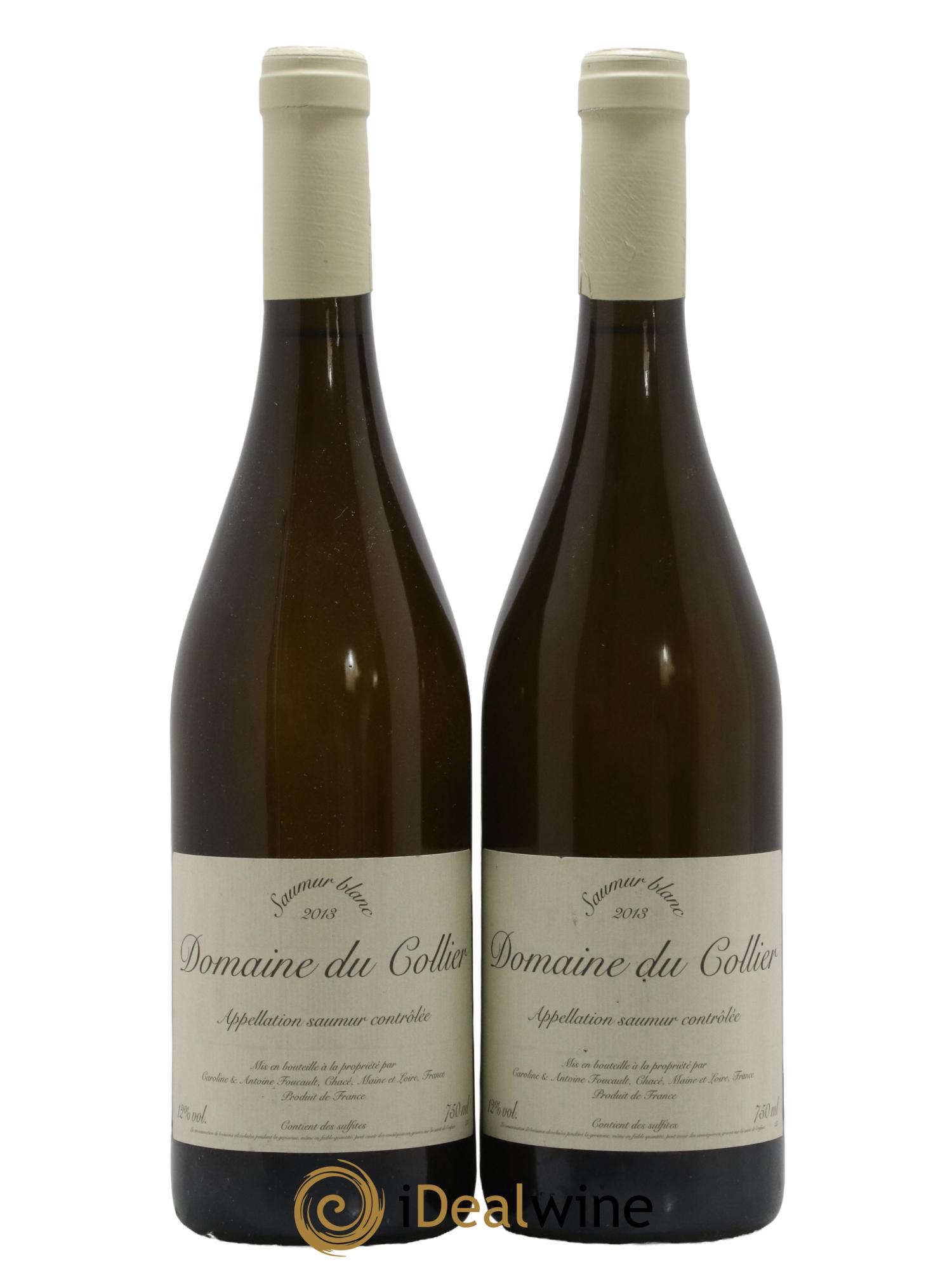 Saumur Domaine du Collier 2013 - Lot of 2 bottles - 0