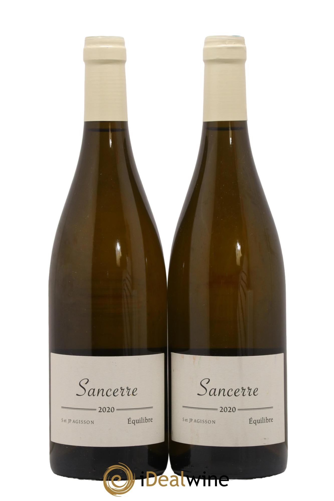 Sancerre Equilibre S et JP Agisson 2020 - Posten von 2 Flaschen - 0