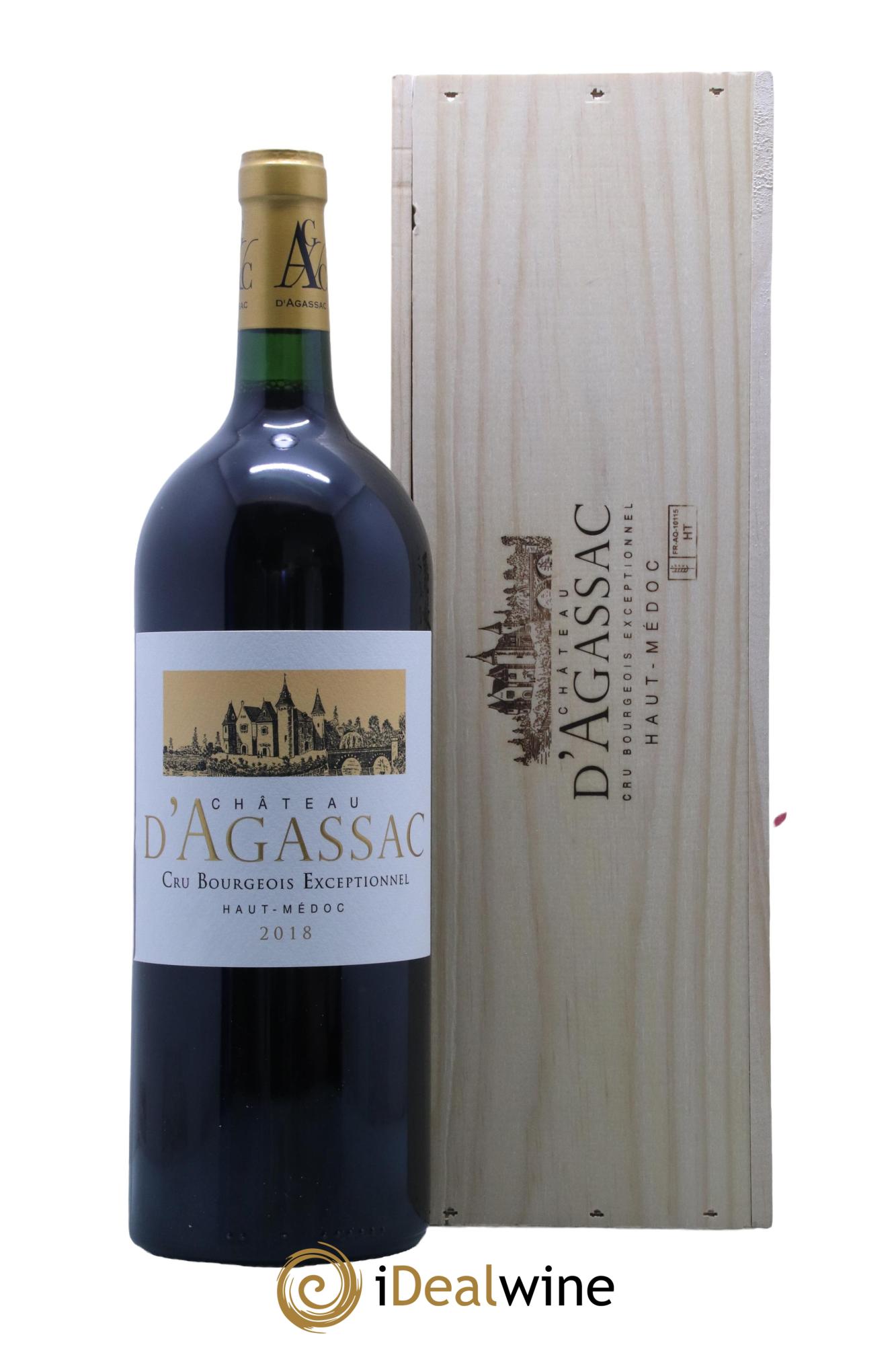 Château d' Agassac Cru Bourgeois  2018 - Posten von 1 Magnum - 0