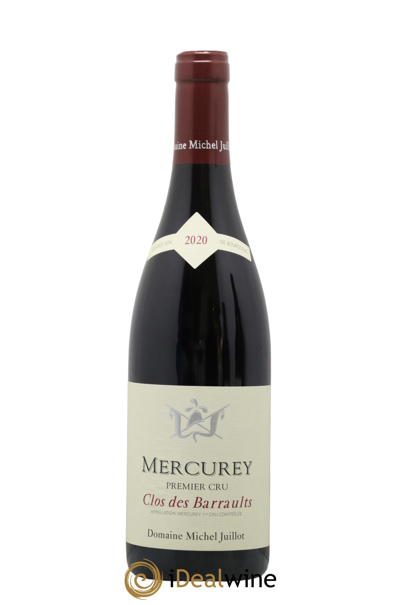 Mercurey 1er Cru Clos des Barraults Michel Juillot (Domaine) 2020 - Posten von 1 Flasche - 0