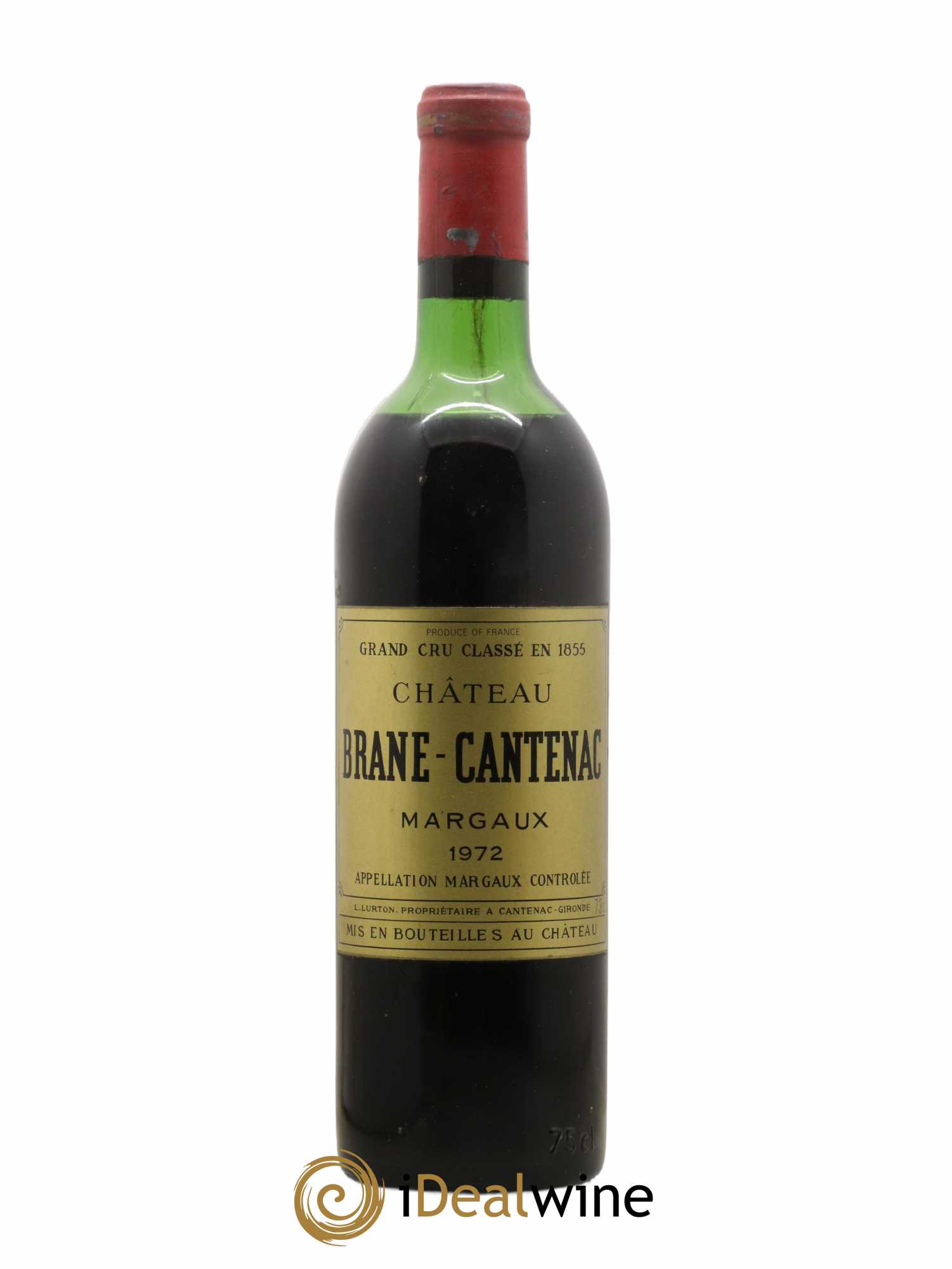 Château Brane Cantenac 2ème Grand Cru Classé  1972 - Lotto di 1 bottiglia - 0