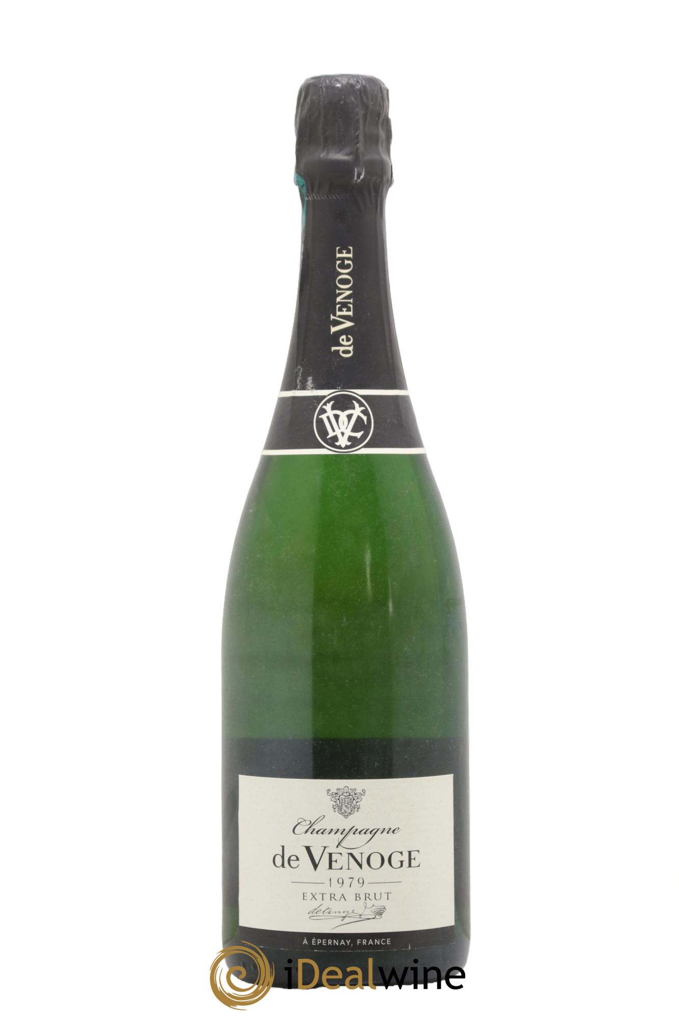 Champagne Extra Brut Champagne de Venoge 1979 - Posten von 1 Flasche - 1