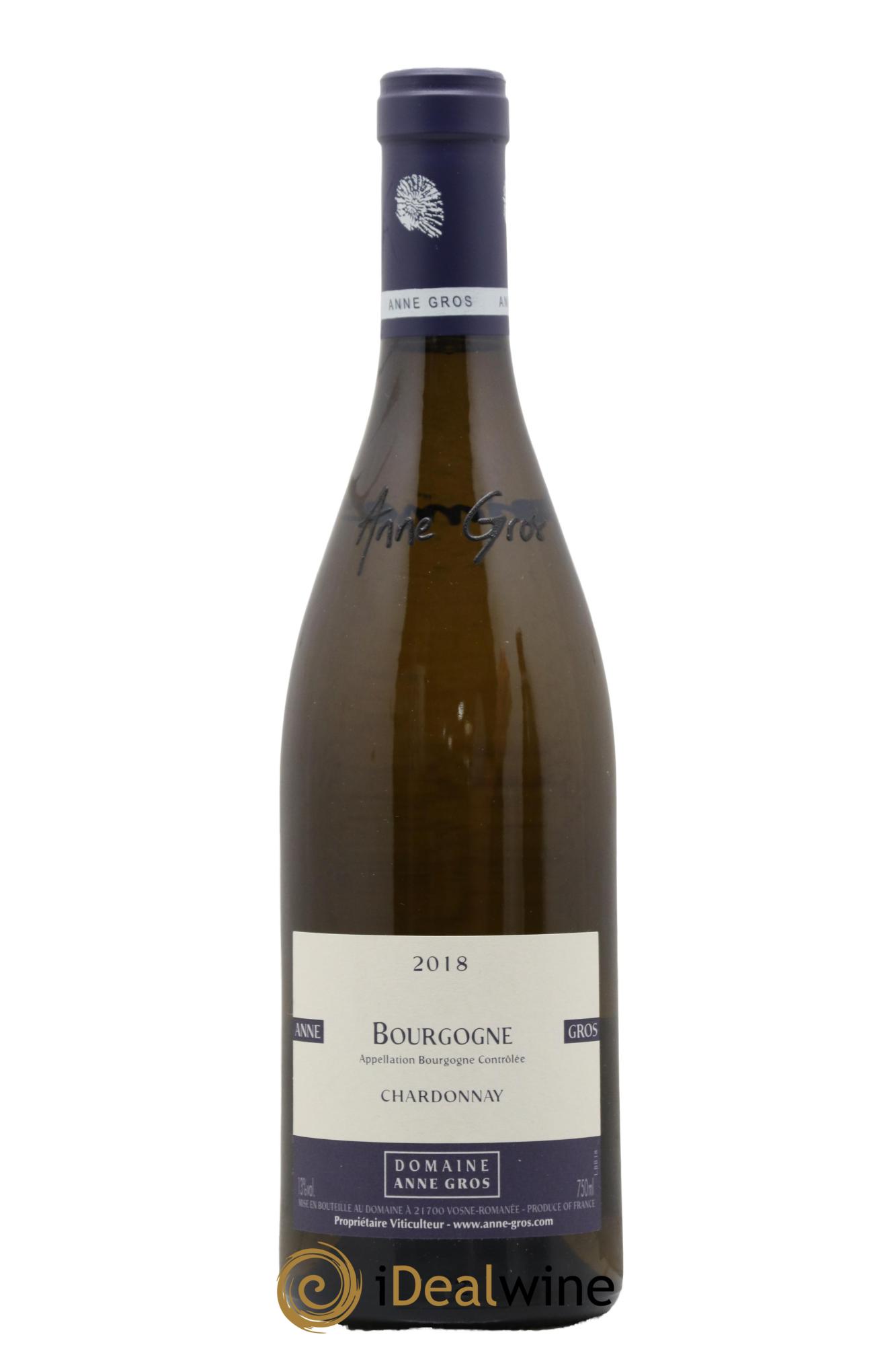 Bourgogne Chardonnay Anne Gros 2018 - Lotto di 1 bottiglia - 0