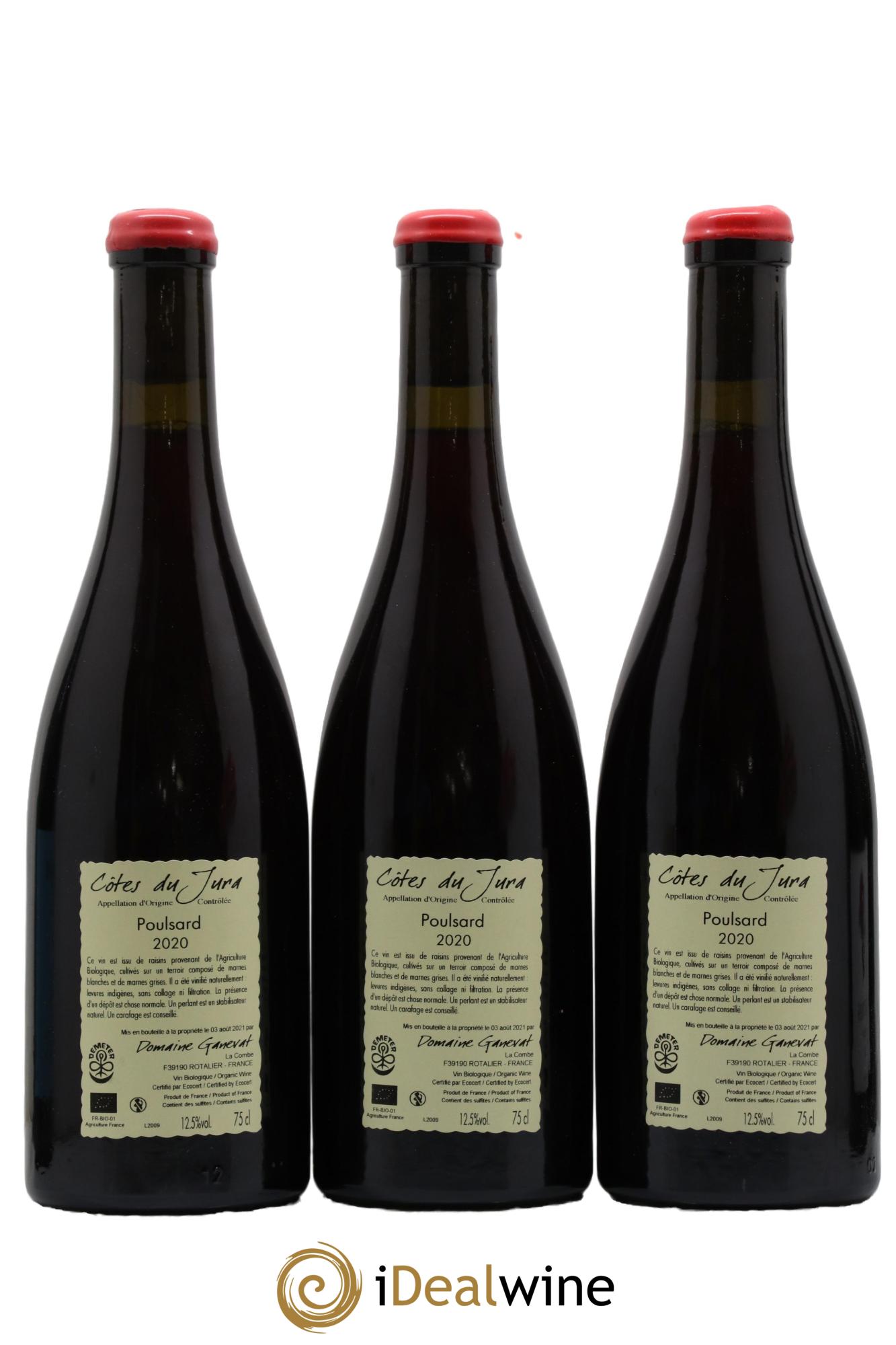 Côtes du Jura Cuvée de l'Enfant Terrible Jean-François Ganevat (Domaine) 2020 - Lot of 3 bottles - 1