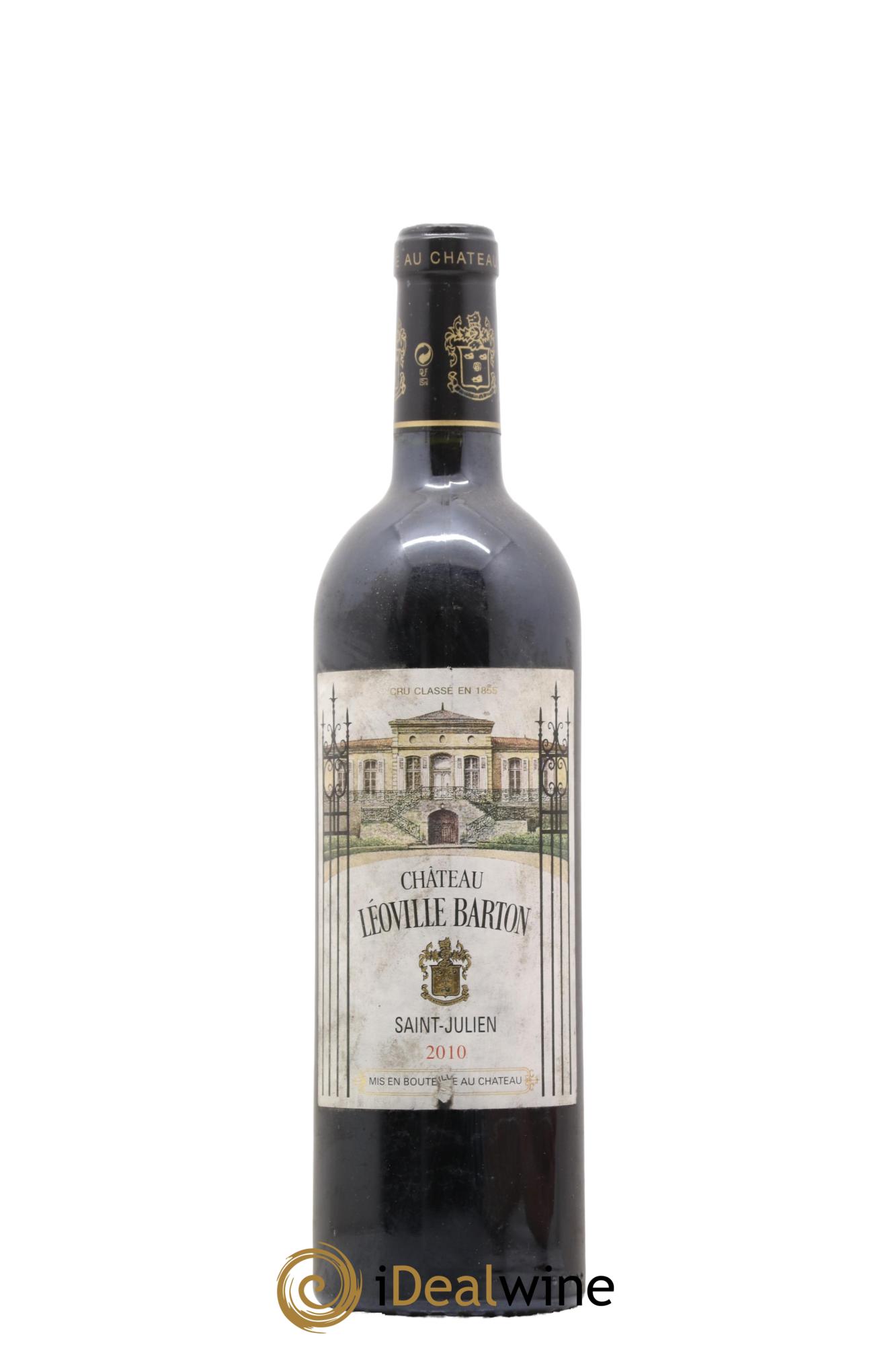 Château Léoville Barton 2ème Grand Cru Classé 2010 - Posten von 1 Flasche - 0