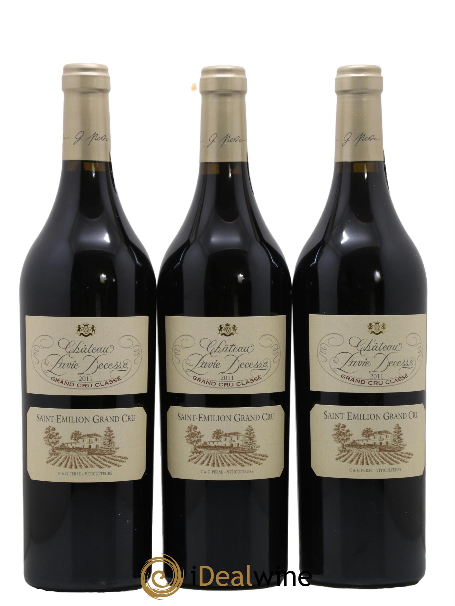 Château Pavie Decesse Grand Cru Classé 2011 - Lot of 6 bottles - 3