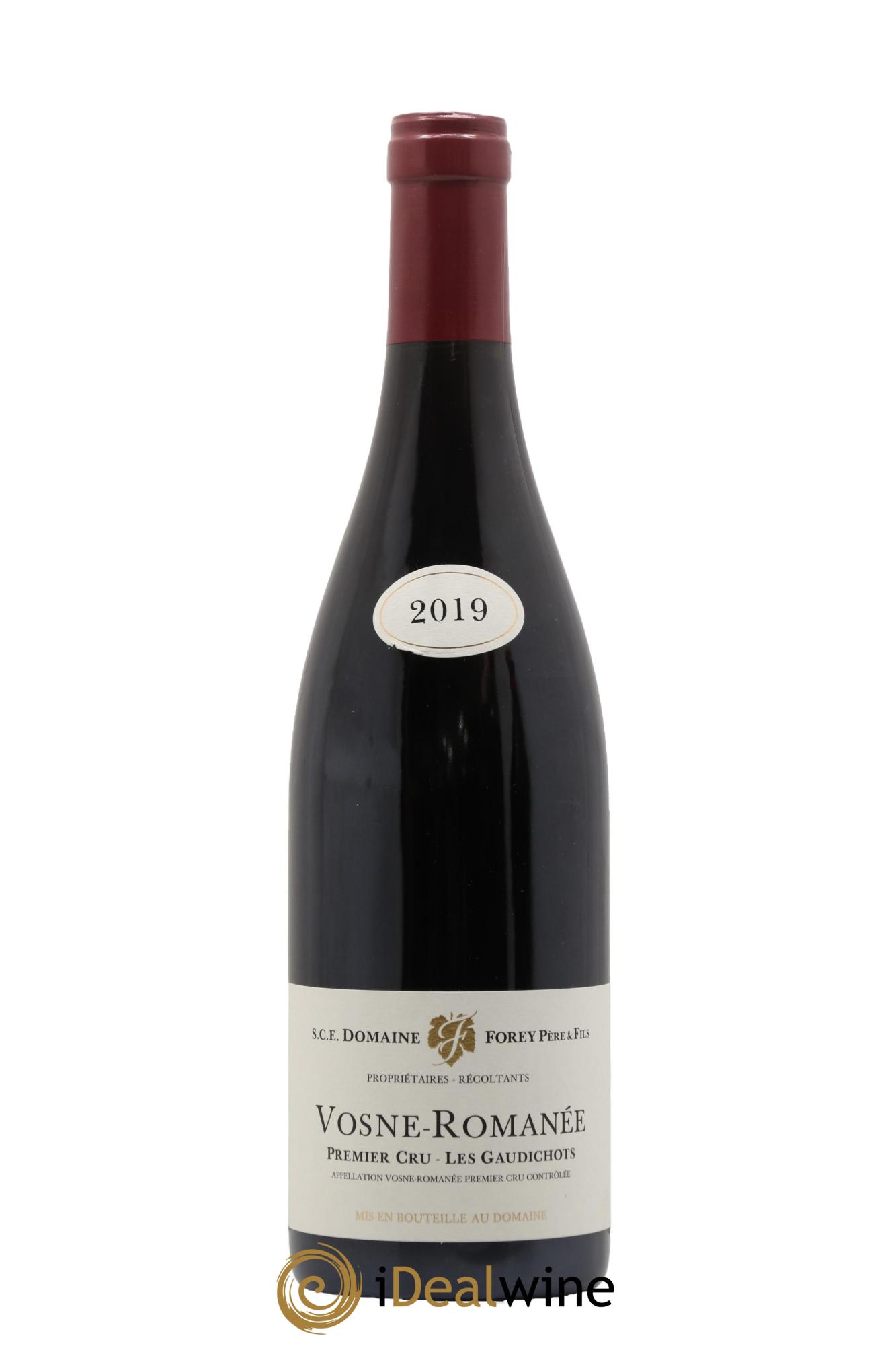 Vosne-Romanée 1er Cru Les Gaudichots Forey Père et Fils (Domaine)  2019 - Lot of 1 bottle - 0