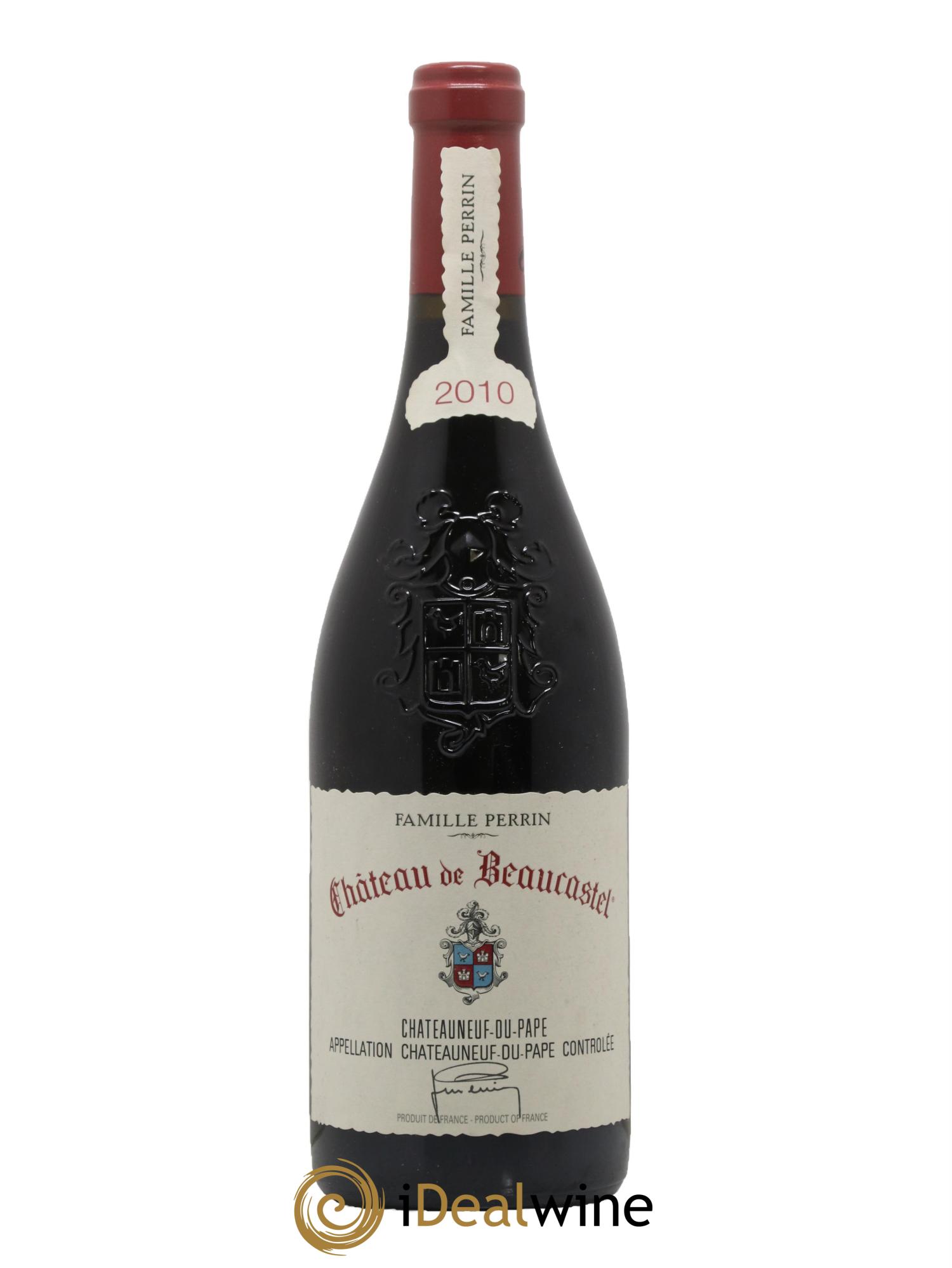 Châteauneuf-du-Pape Château de Beaucastel Famille Perrin 2010 - Lotto di 1 bottiglia - 0