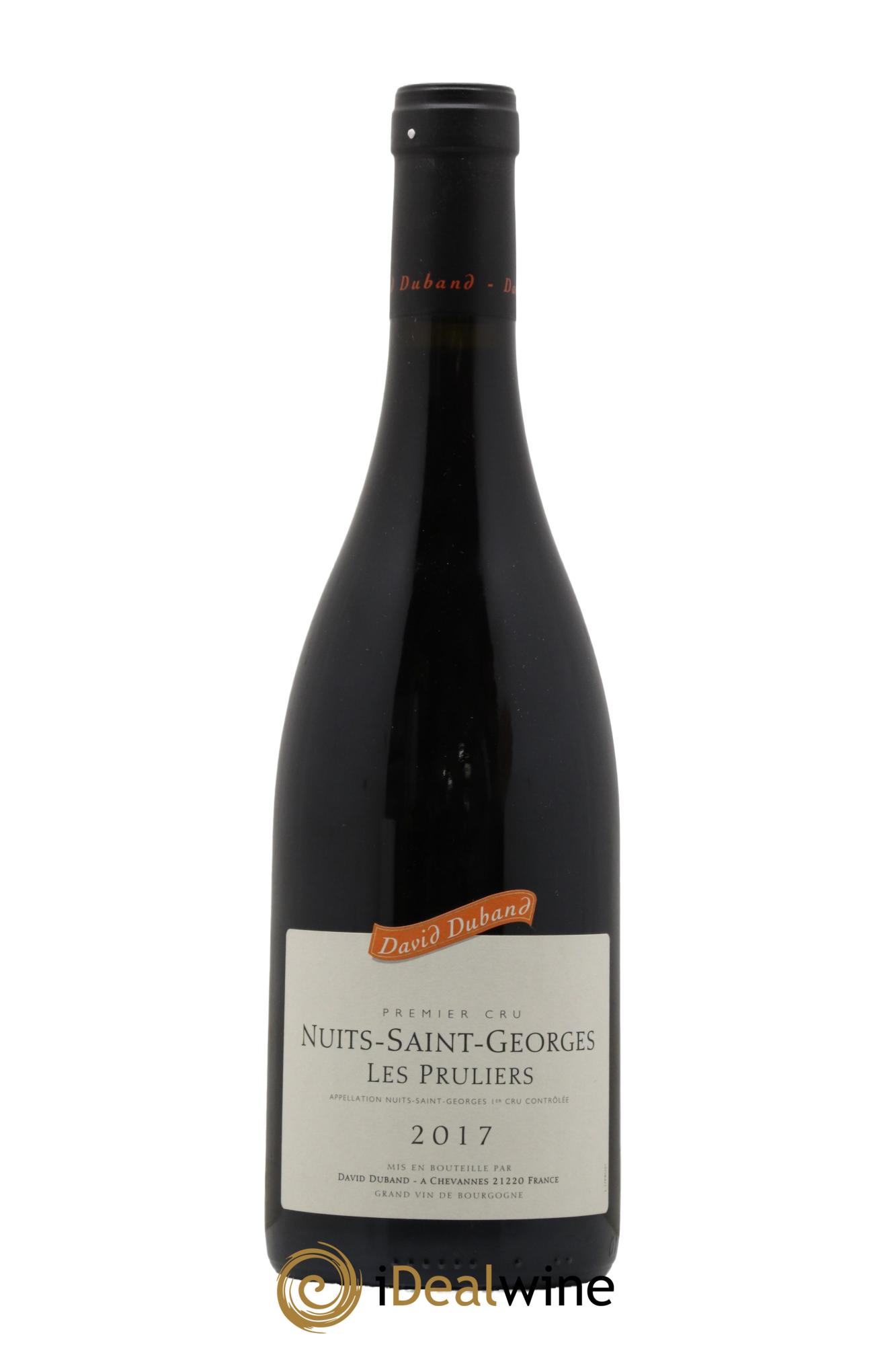 Nuits Saint-Georges 1er Cru Les Pruliers David Duband (Domaine) 2017 - Lot of 1 bottle - 0