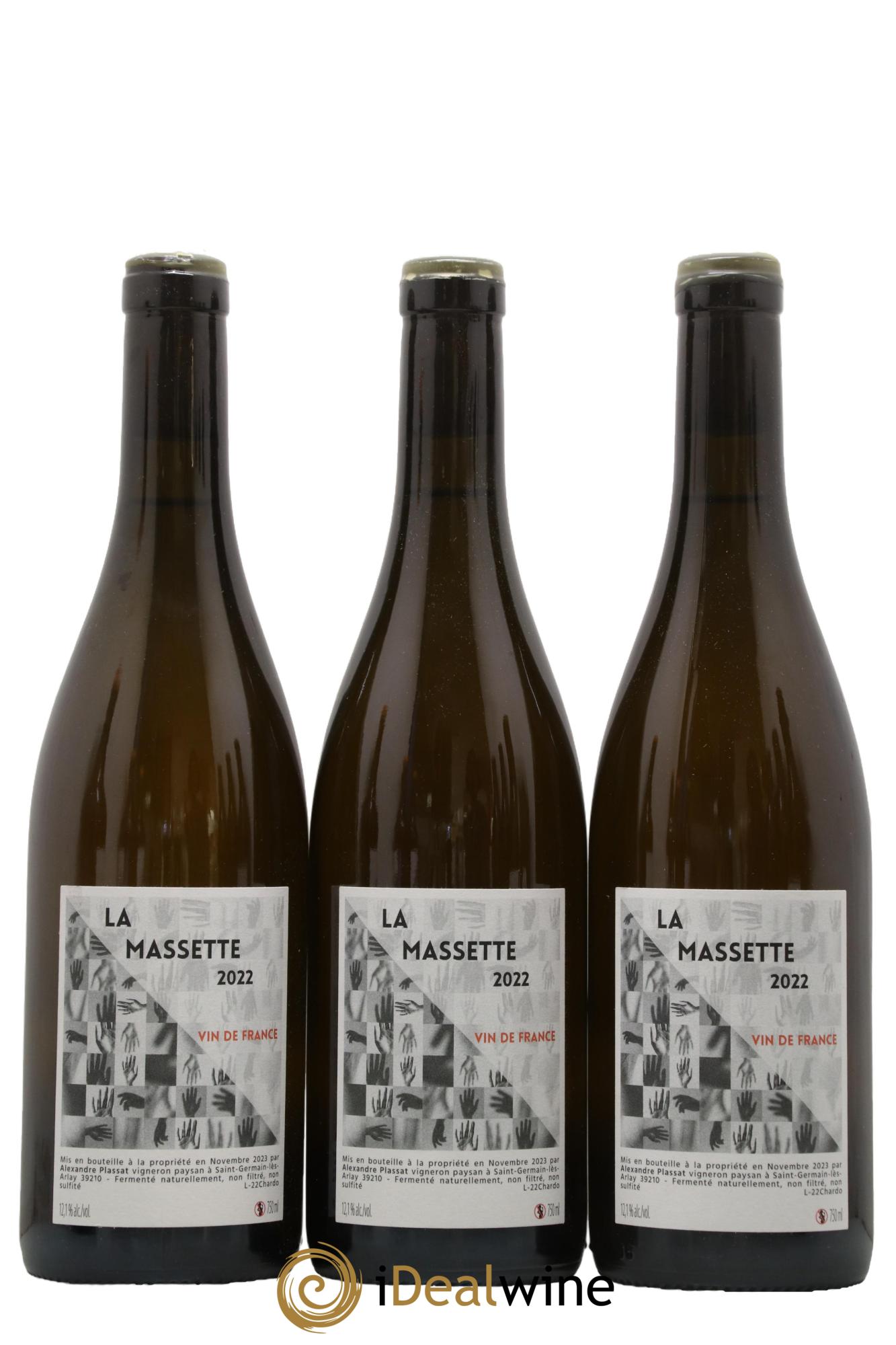 Vin de France La Massette Alexandre Plassat 2022 - Lot de 3 bouteilles - 0