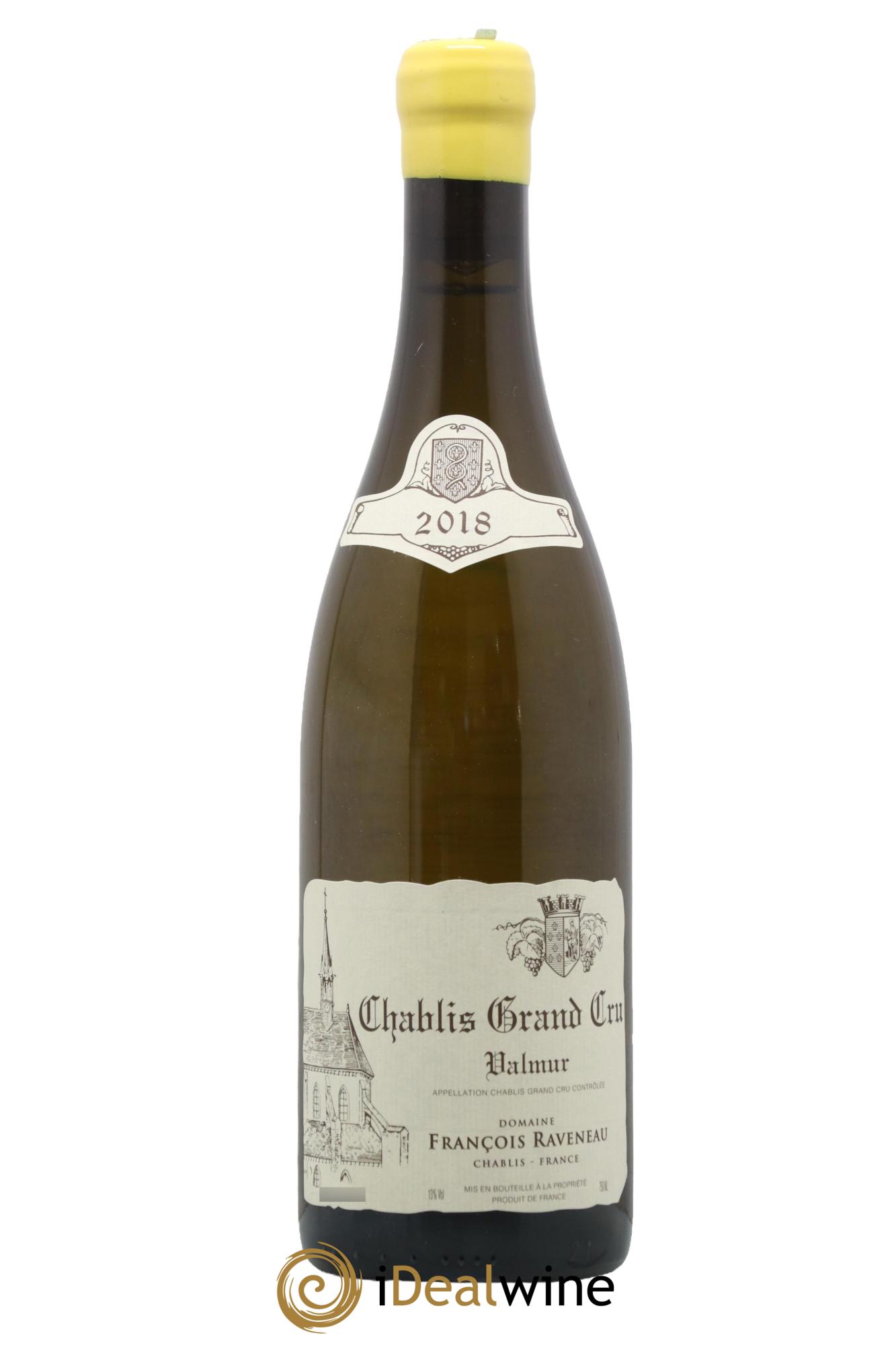 Chablis Grand Cru Valmur Raveneau (Domaine) 2018 - Lot de 1 bouteille - 0