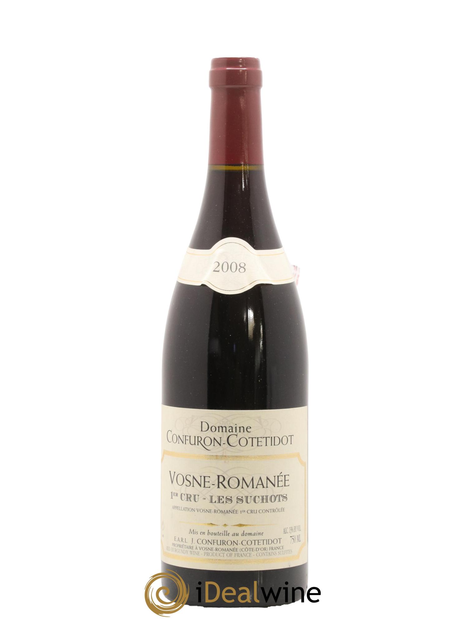 Vosne-Romanée 1er Cru Les Suchots Confuron-Cotetidot 2008 - Posten von 1 Flasche - 0