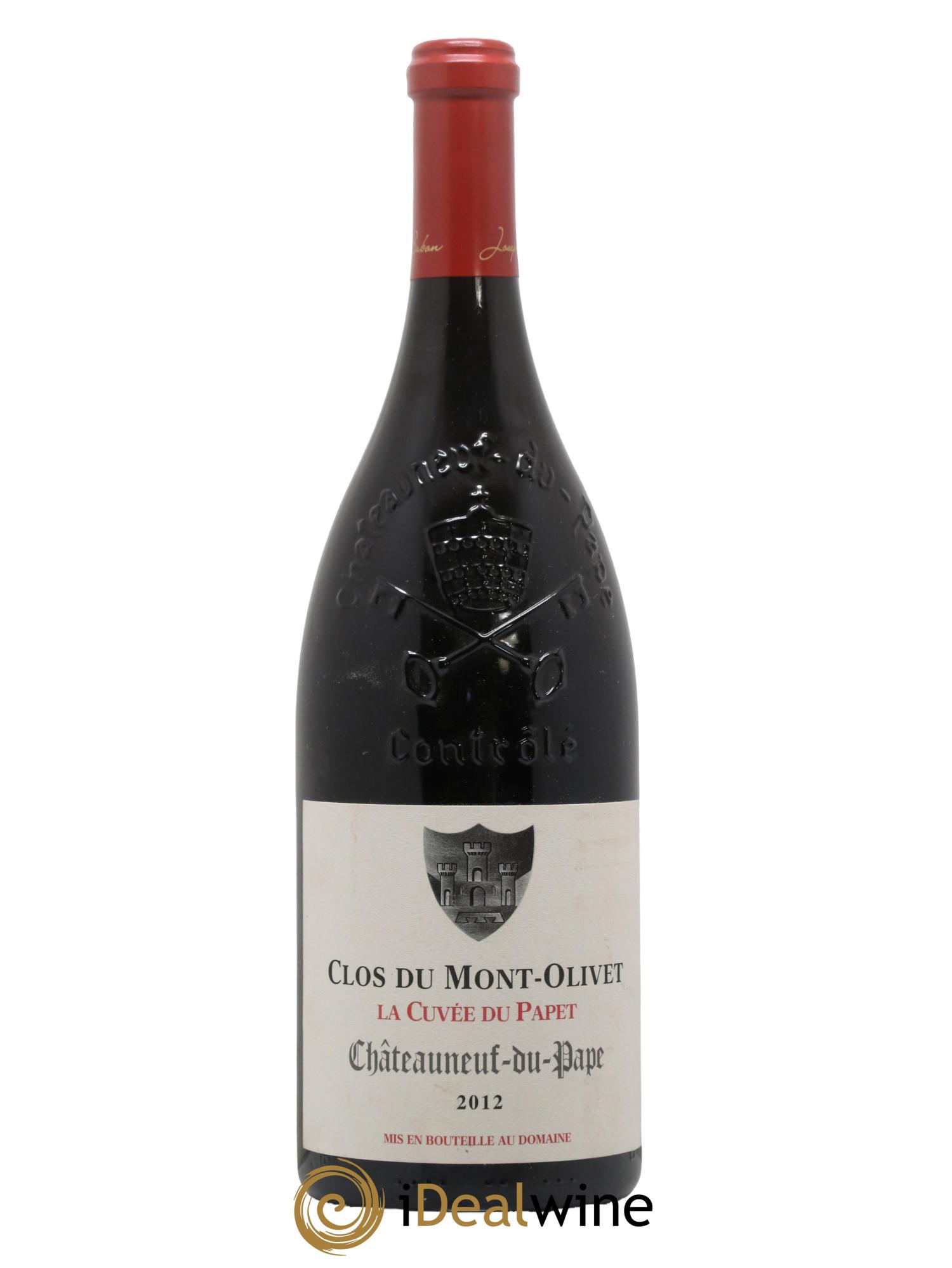 Châteauneuf-du-Pape Cuvée du Papet Clos du Mont-Olivet  2012 - Lot de 1 magnum - 0