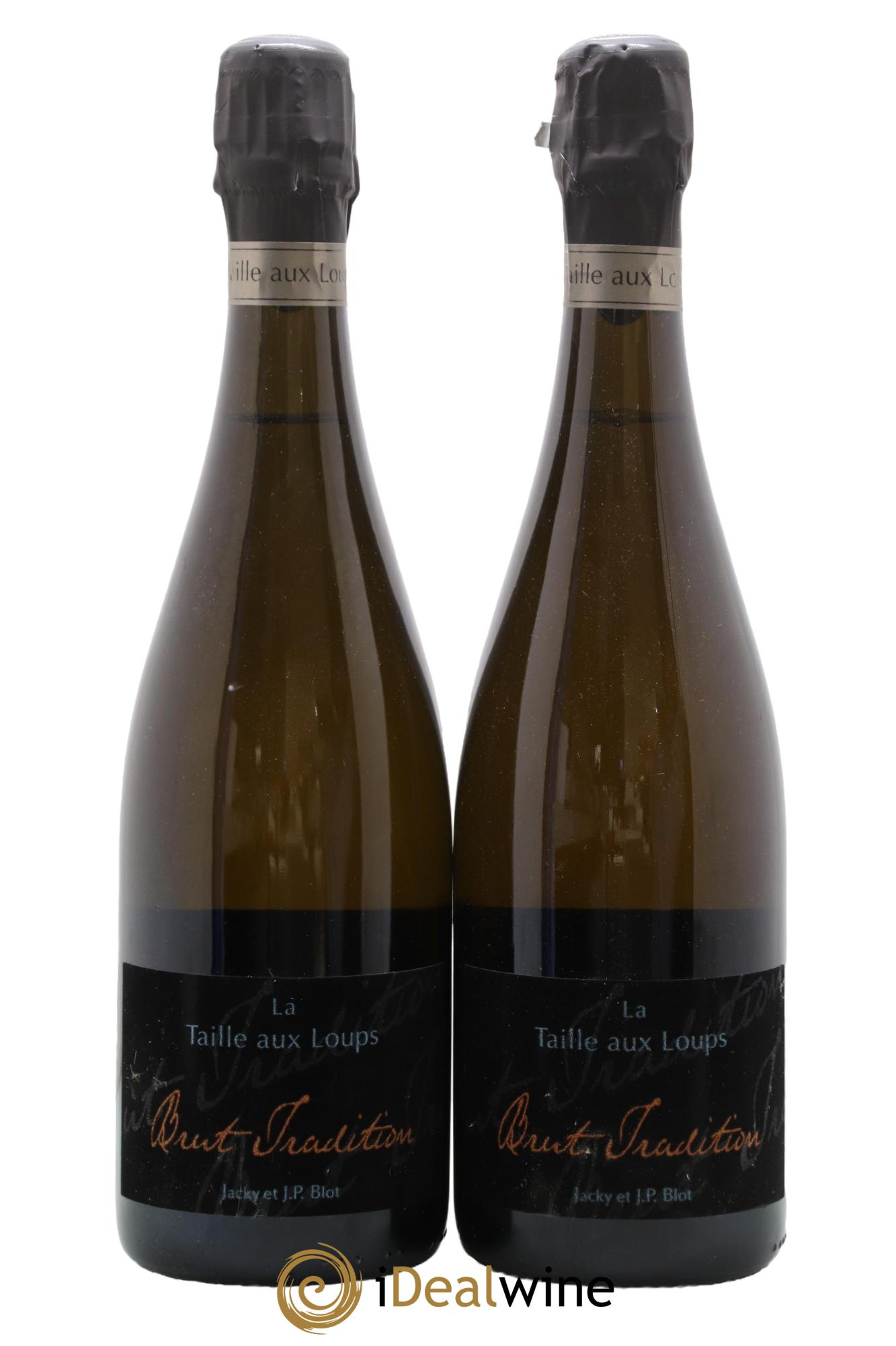 Montlouis-sur-Loire Brut Tradition La Taille aux Loups - Jacky Blot - Posten von 2 Flaschen - 0