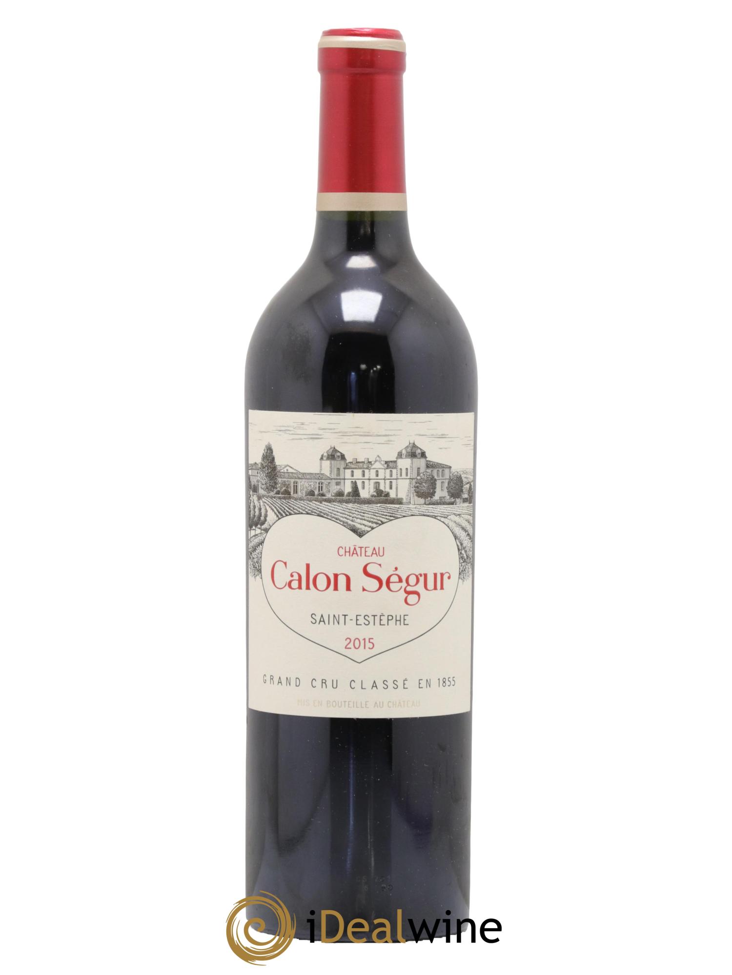 Château Calon Ségur 3ème Grand Cru Classé 2015 - Lot de 1 bouteille - 0