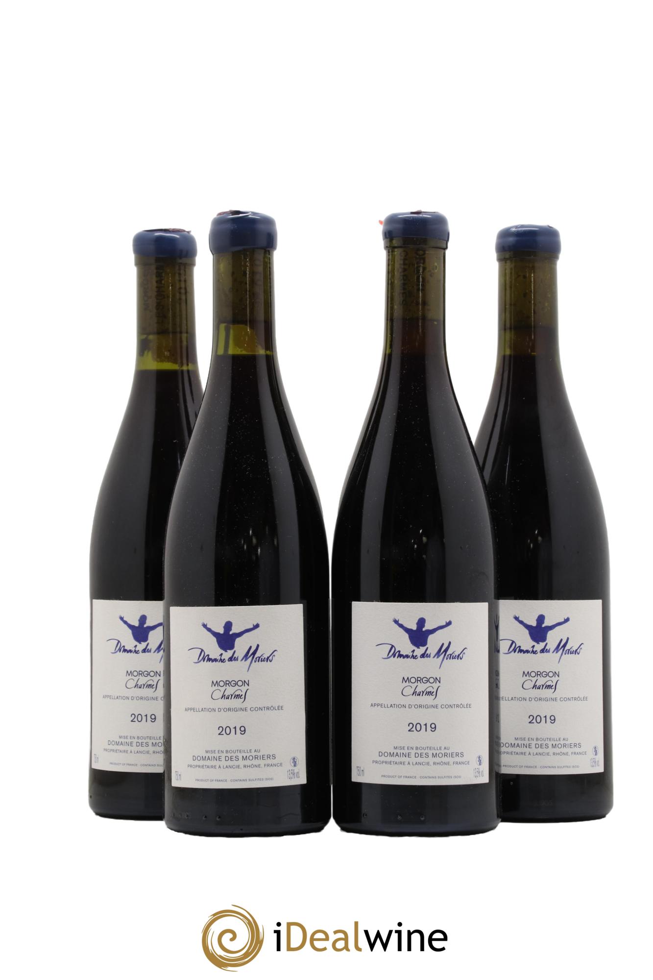 Morgon Les Charmes Domaine des Moriers 2019 - Lot de 4 bouteilles - 1