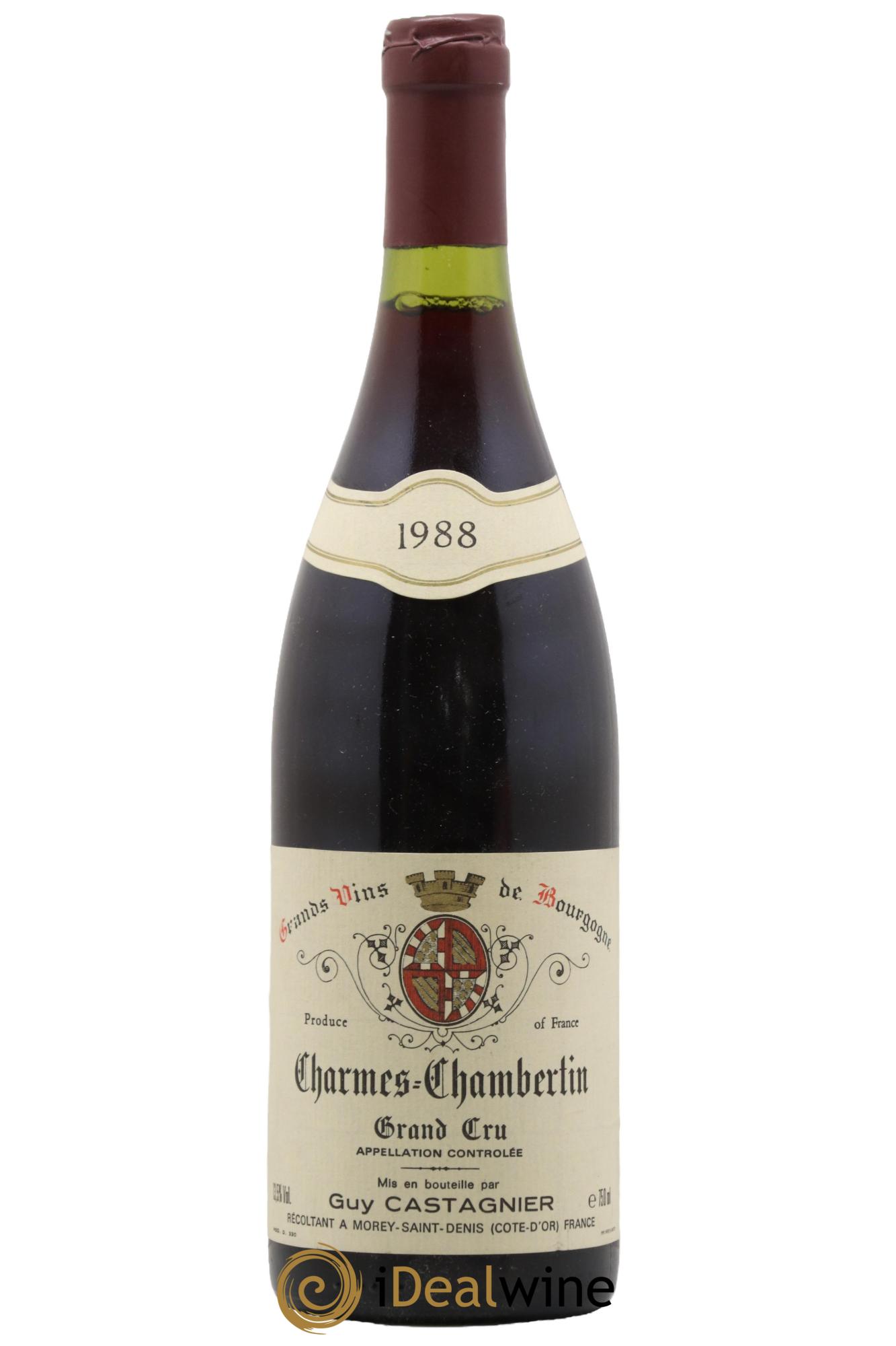 Charmes-Chambertin Grand Cru Castagnier (Domaine) 1988 - Lotto di 1 bottiglia - 0