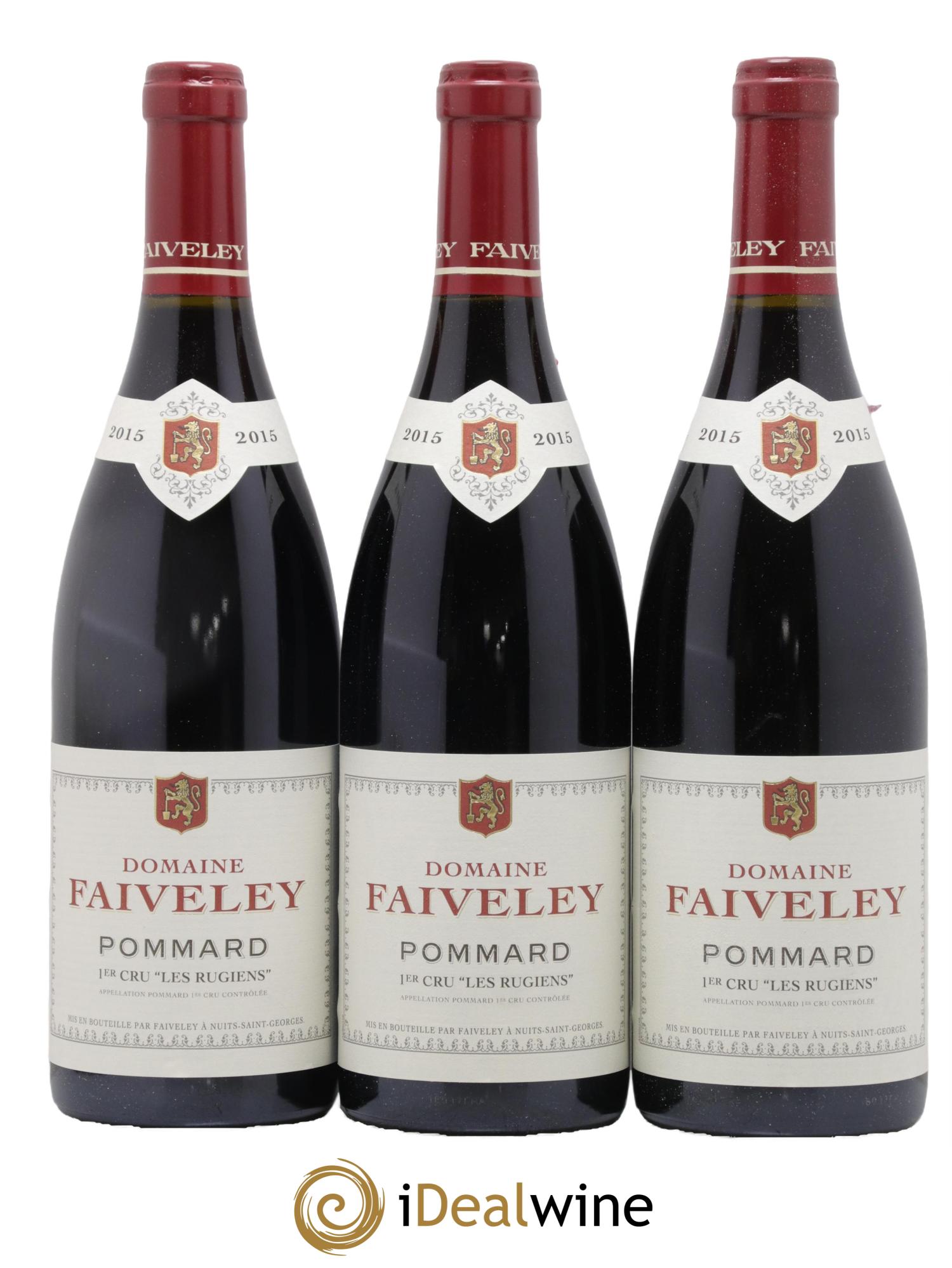 Pommard 1er Cru Les Rugiens Domaine Faiveley 2015 - Posten von 6 Flaschen - 2