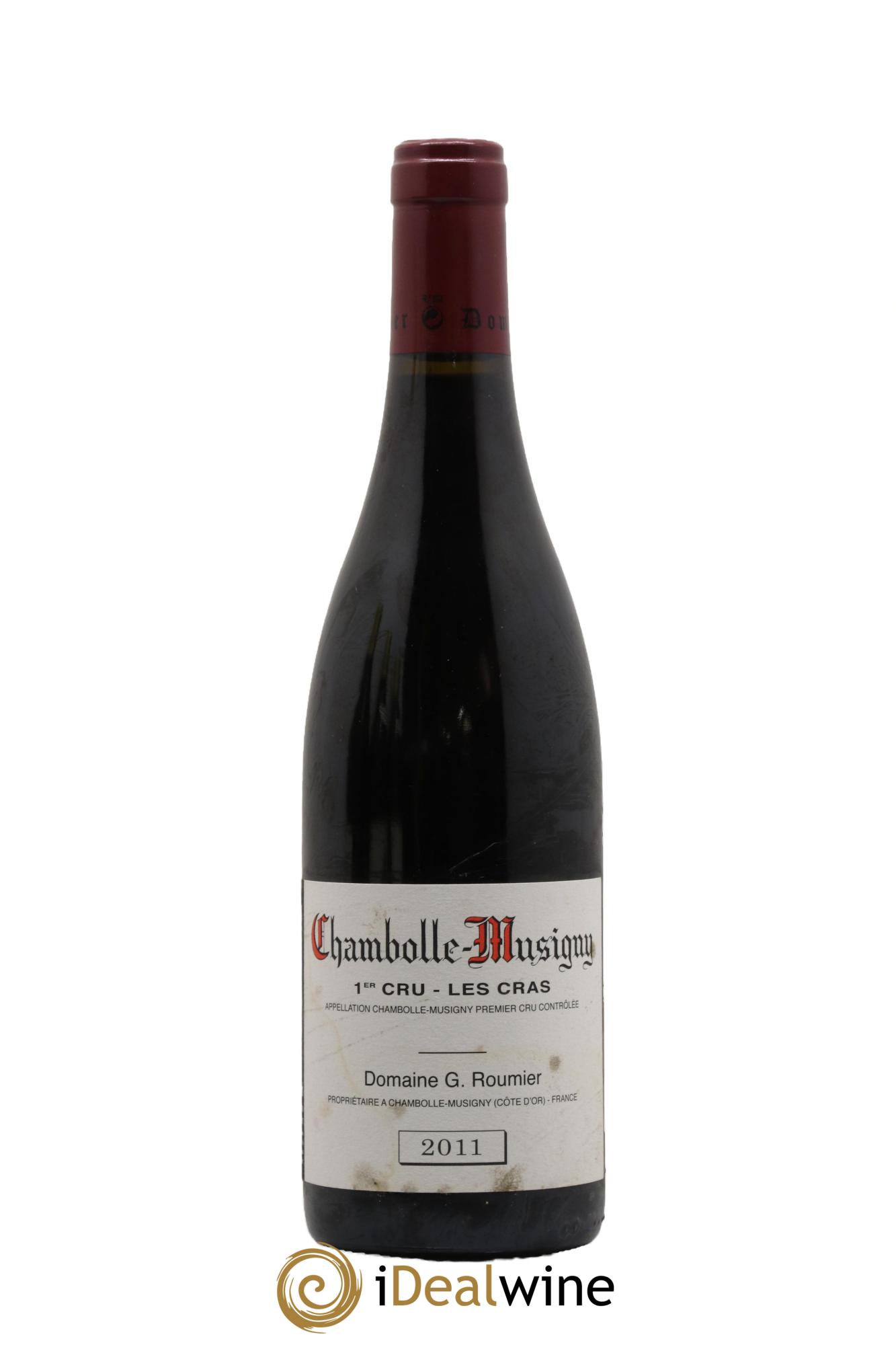 Chambolle-Musigny 1er Cru Les Cras Georges Roumier (Domaine) Les Gras Georges Roumier 2011 - Lot de 1 bouteille - 0