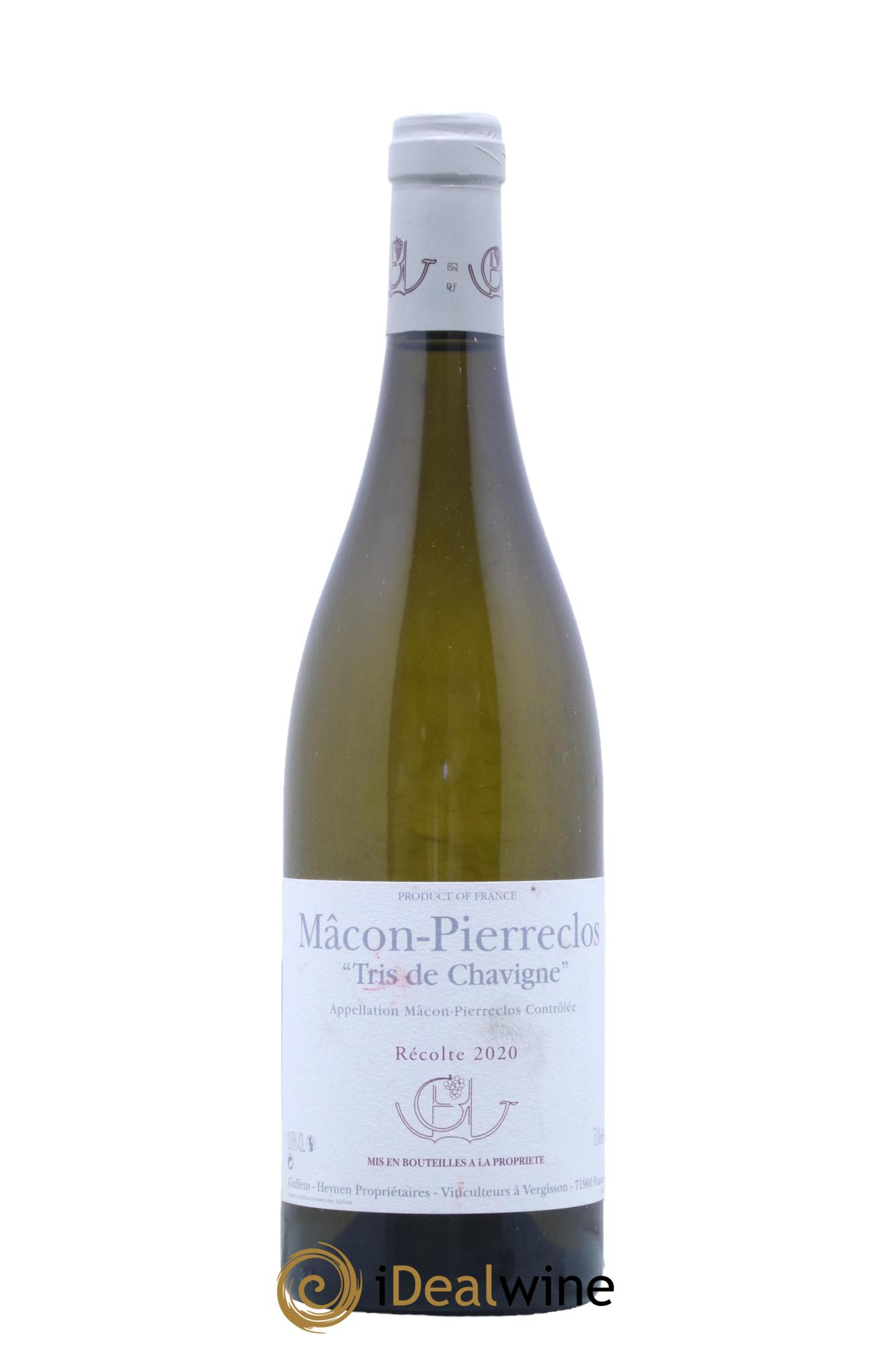 Mâcon-Pierreclos Tri de Chavigne Guffens-Heynen 2020 - Lot of 1 bottle - 0