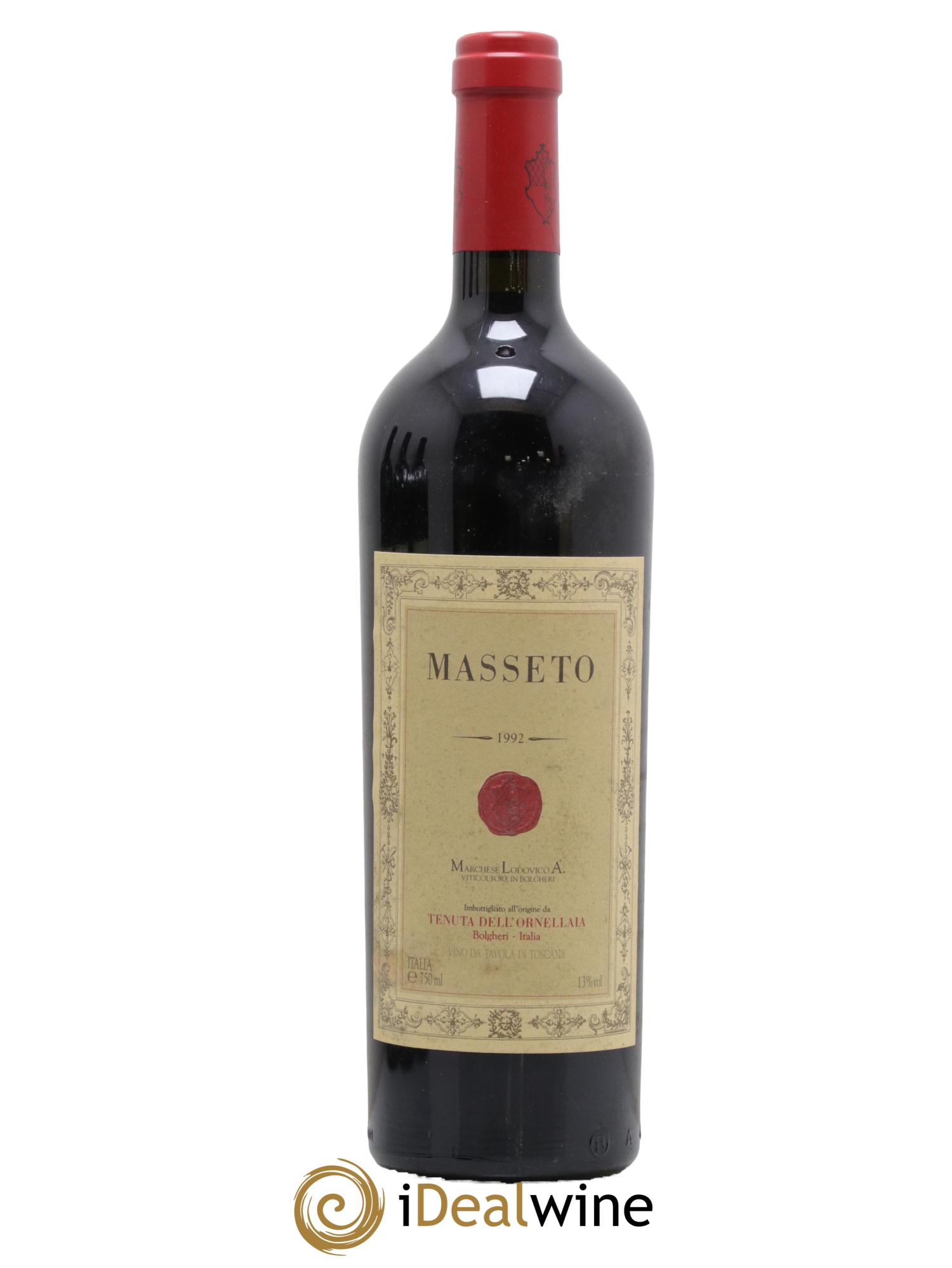 Toscana IGT Tenuta Dell'Ornellaia Masseto Frescobaldi Tenuta Dell Ornellaia 1992 - Lot of 1 bottle - 0