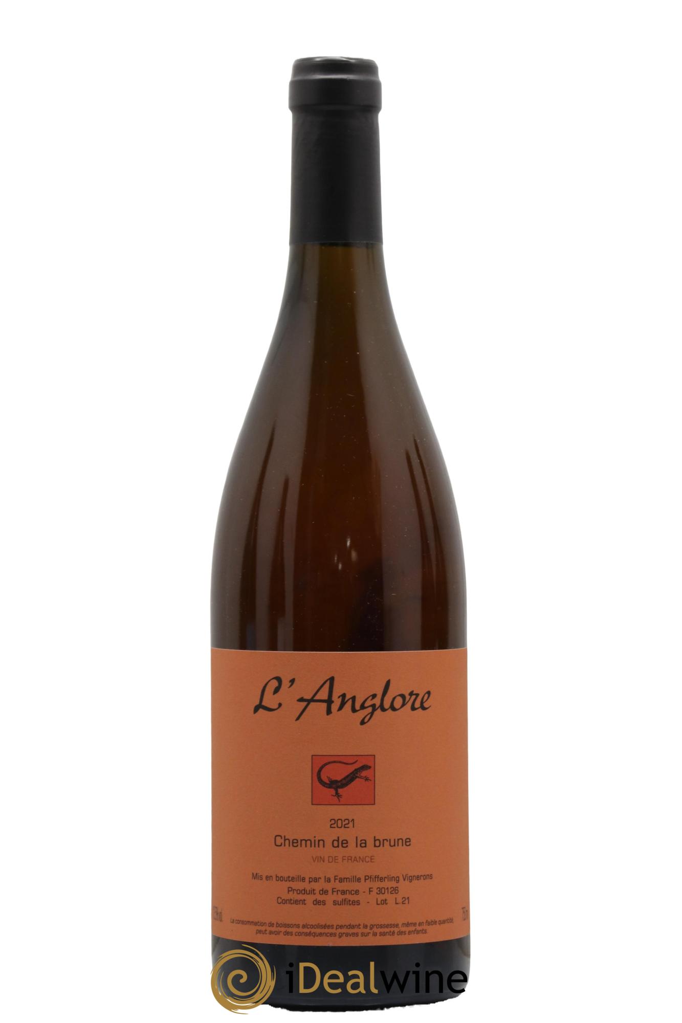 Vin de France Chemin de la brune L'Anglore 2021 - Lotto di 1 bottiglia - 0