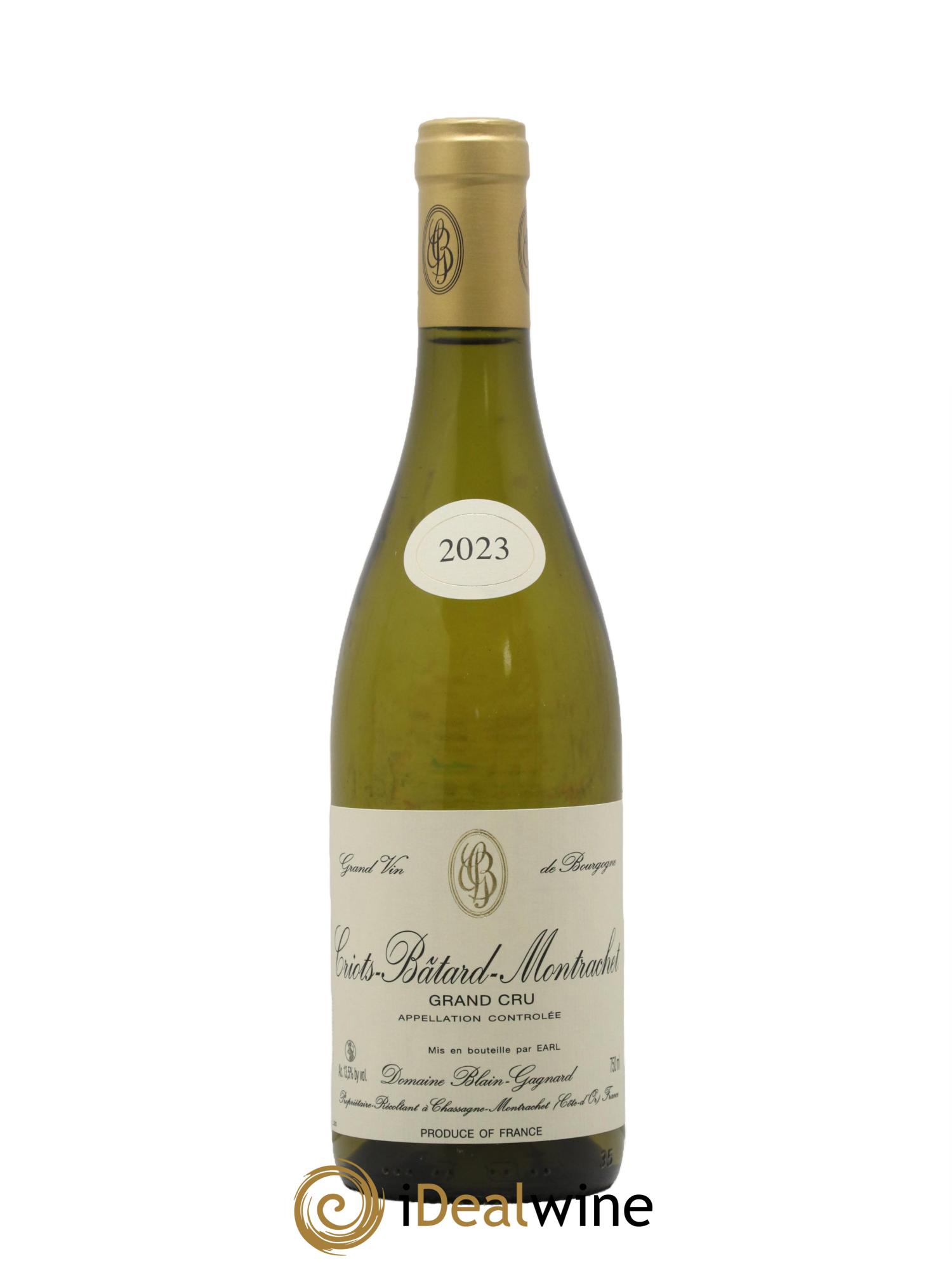 Criots-Bâtard-Montrachet Grand Cru Blain-Gagnard (Domaine) 2023 - Posten von 1 Flasche - 0