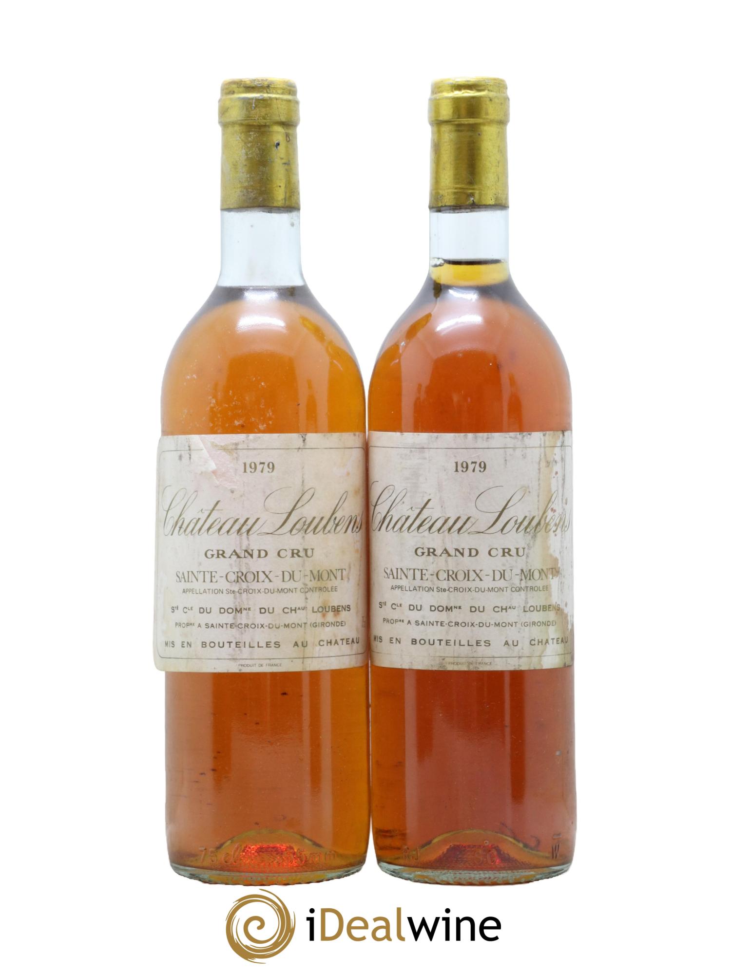 Sainte-Croix-du-Mont Chateau Loubens 1979 - Lot of 2 bottles - 0