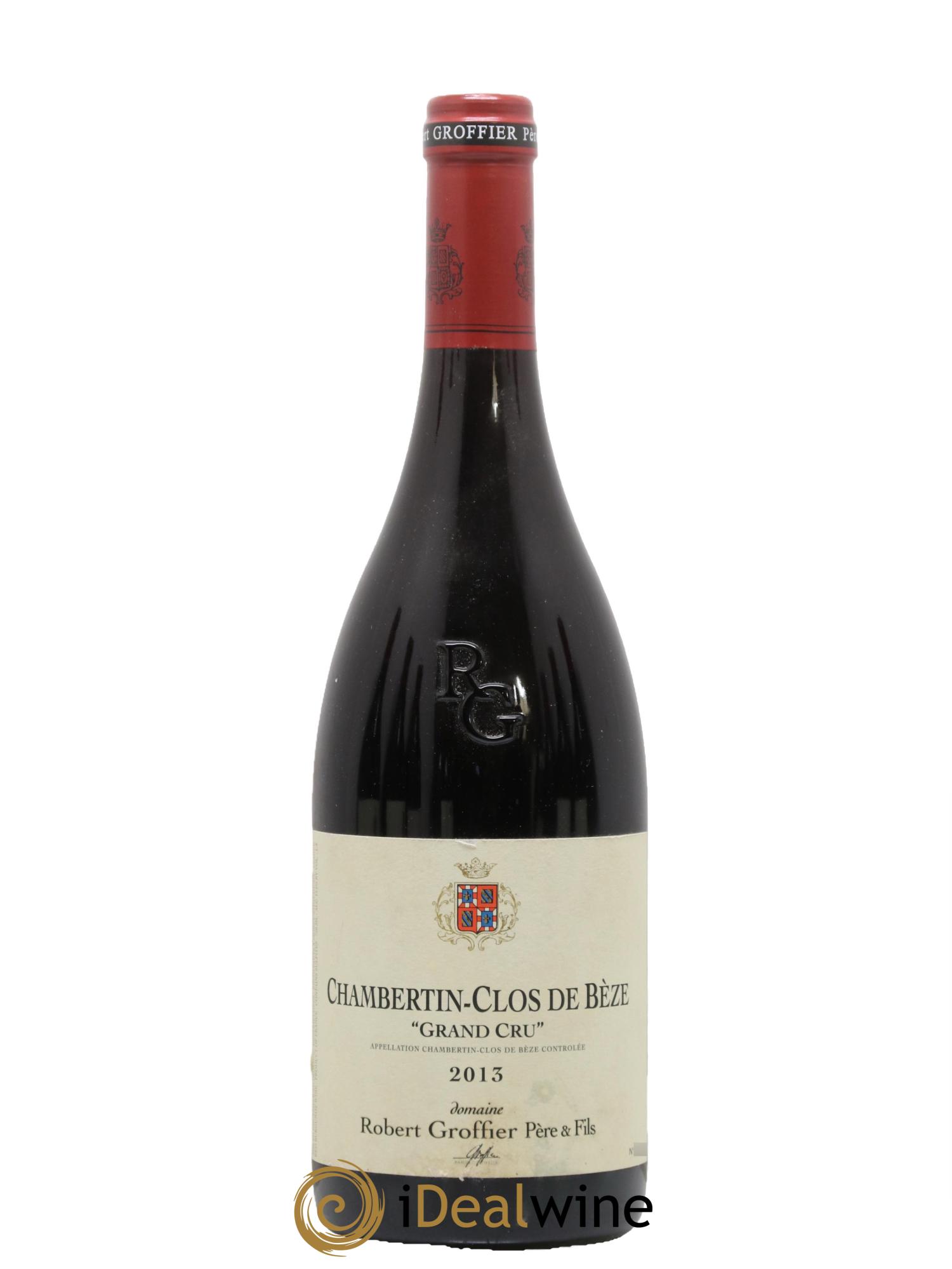 Chambertin Clos de Bèze Grand Cru Robert Groffier Père & Fils (Domaine) 2013 - Posten von 1 Flasche - 0