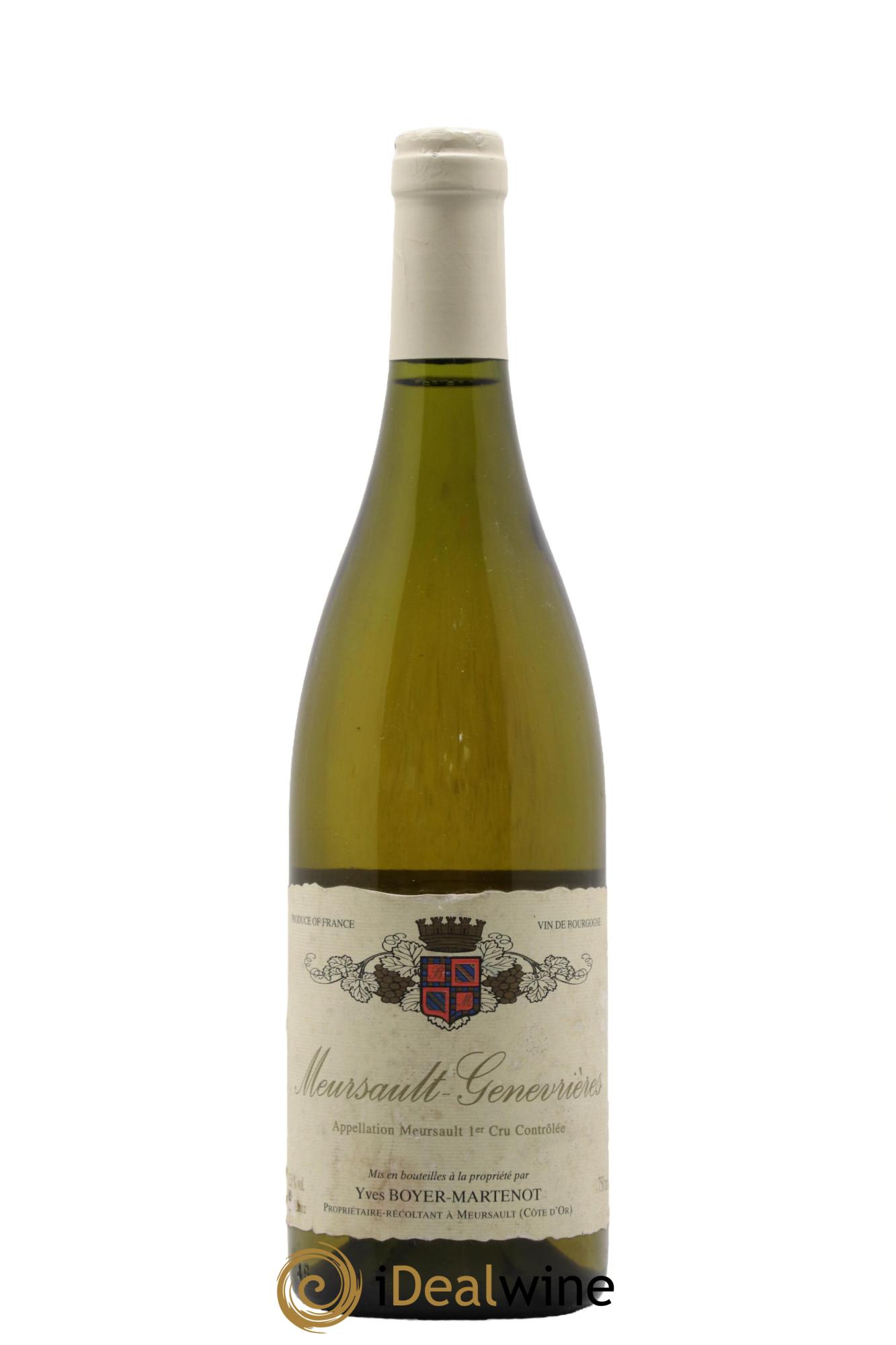 Meursault 1er Cru Genevrières Boyer-Martenot 2012 - Lotto di 1 bottiglia - 0