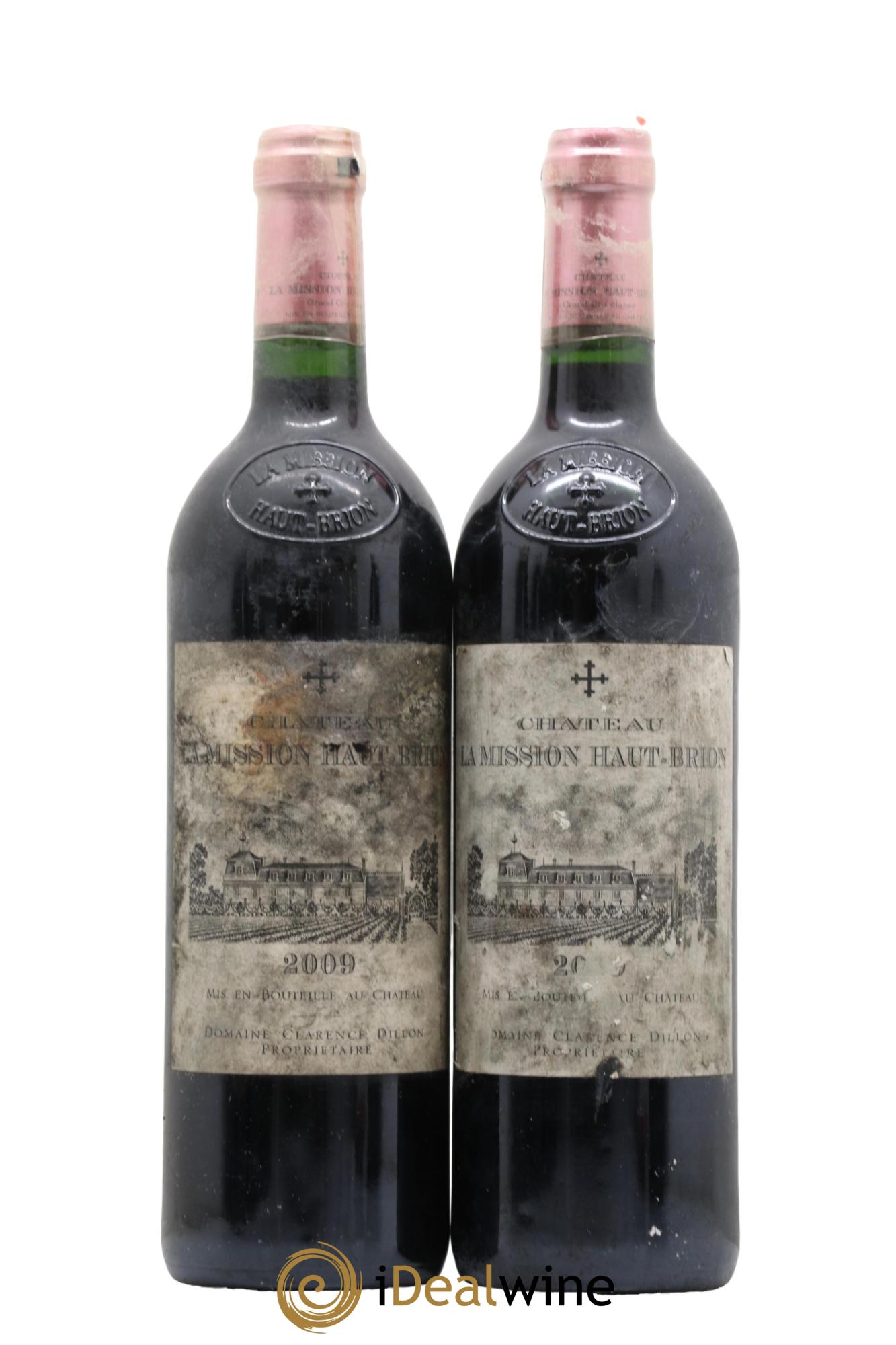 Château la Mission Haut-Brion Cru Classé de Graves 2009 - Lot de 2 bouteilles - 0