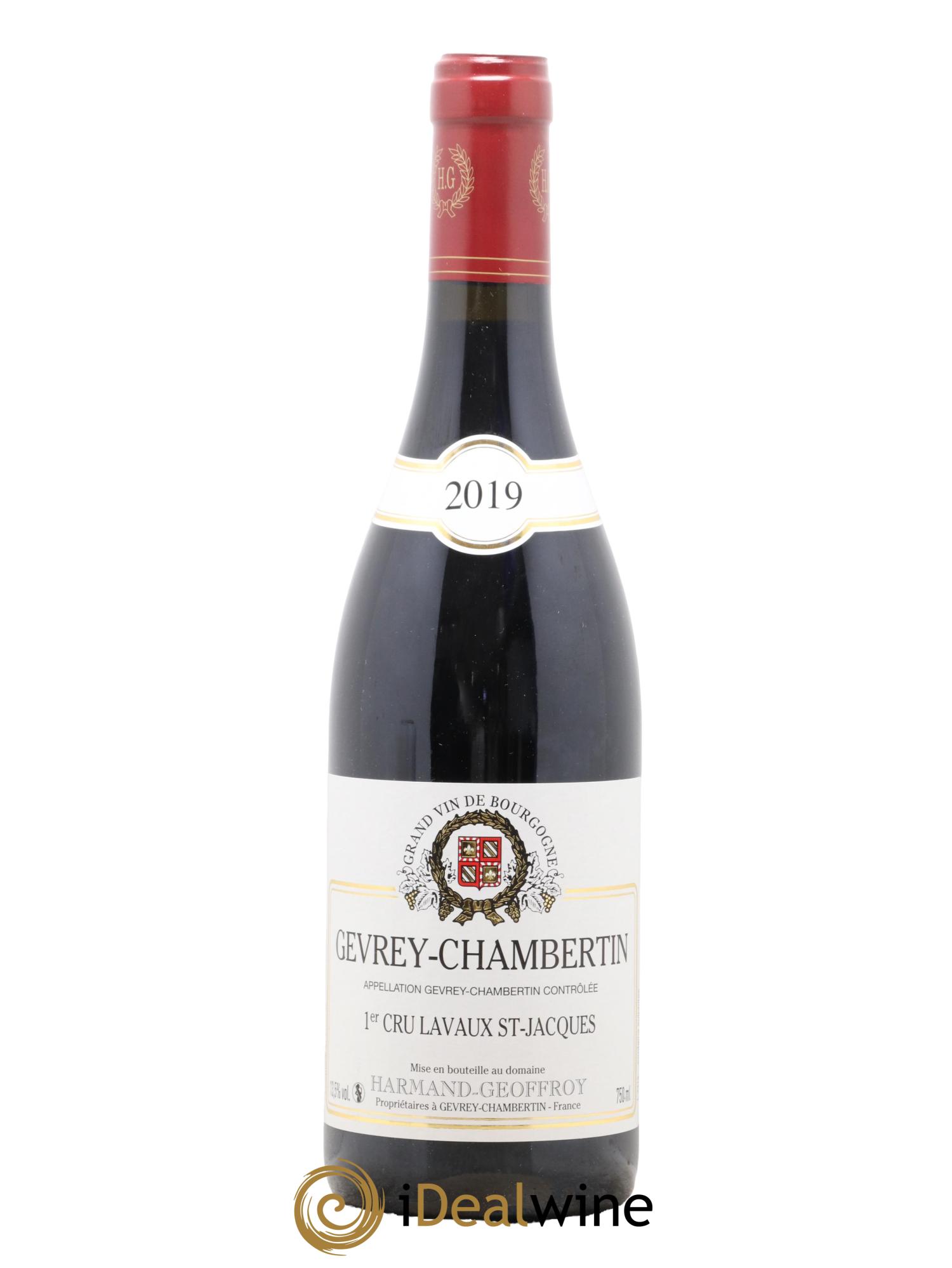 Gevrey-Chambertin 1er Cru Lavaux Saint Jacques Harmand-Geoffroy (Domaine) 2019 - Lot of 1 bottle - 0