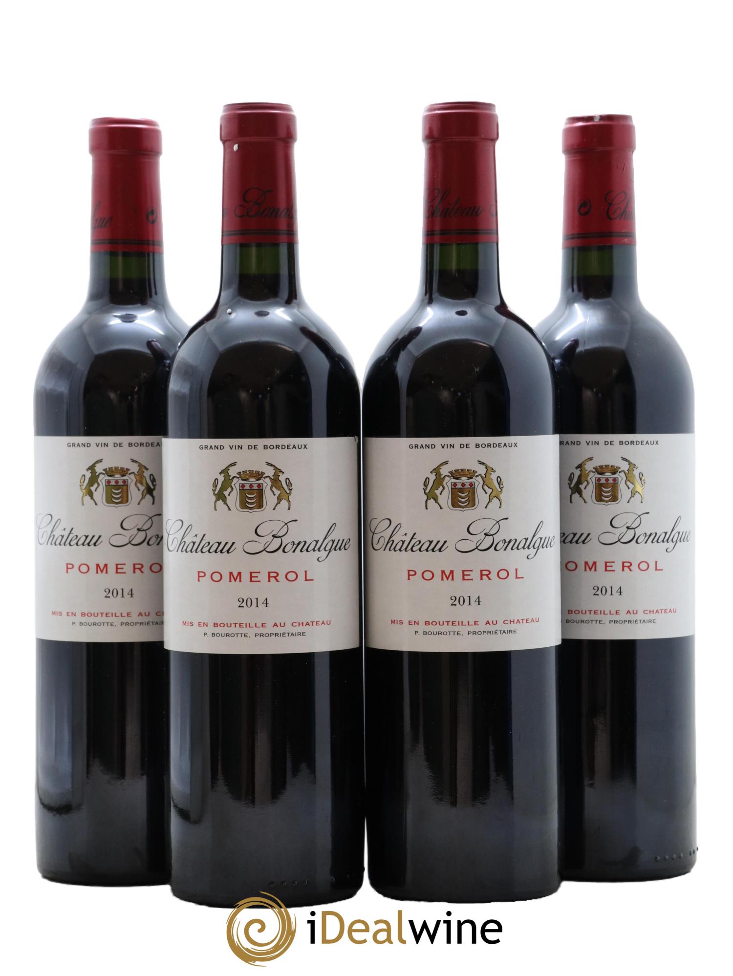 Château Bonalgue 2014 - Lot de 4 bouteilles - 0