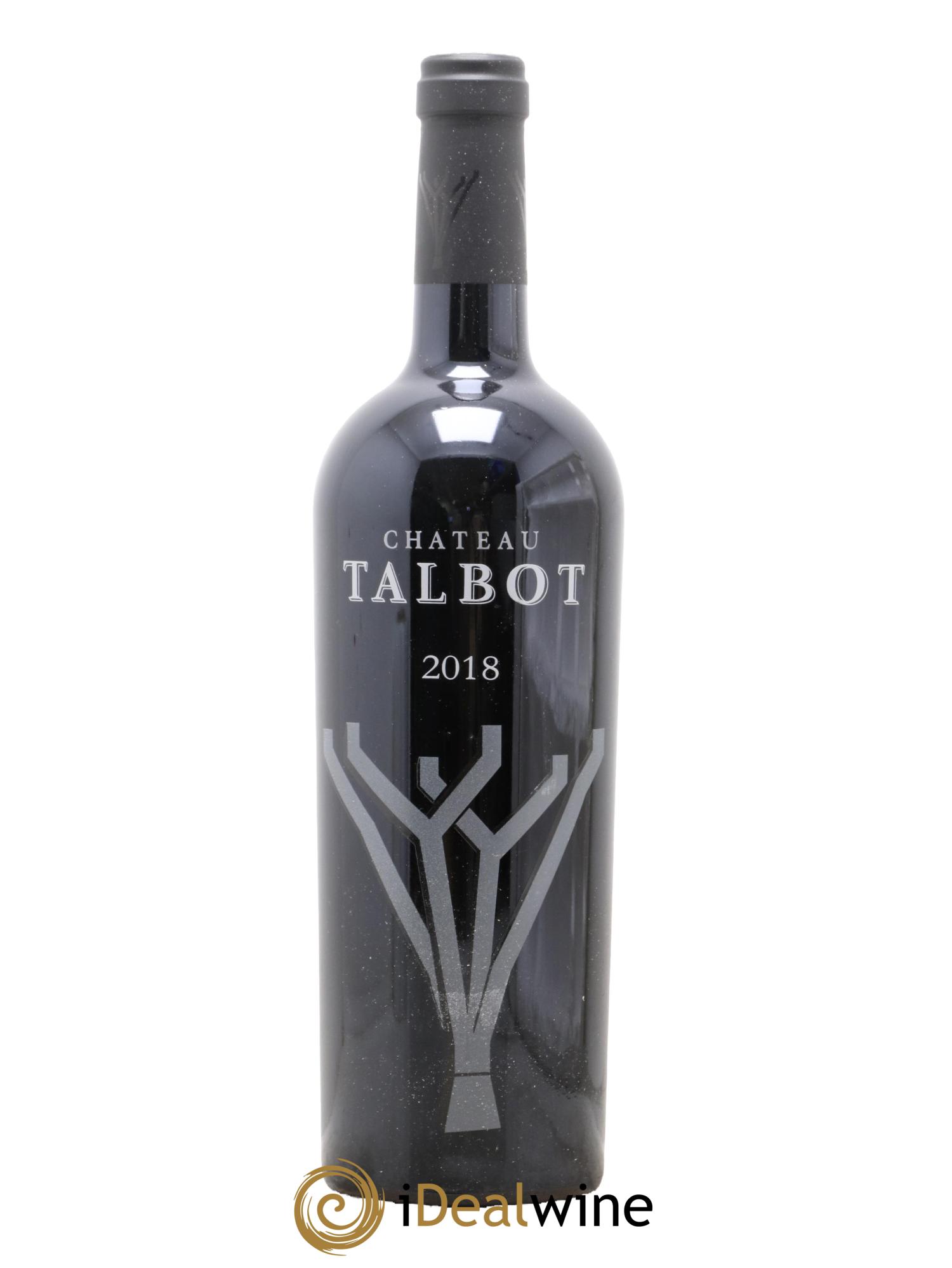 Château Talbot 4ème Grand Cru Classé 2018 - Lot of 1 bottle - 0