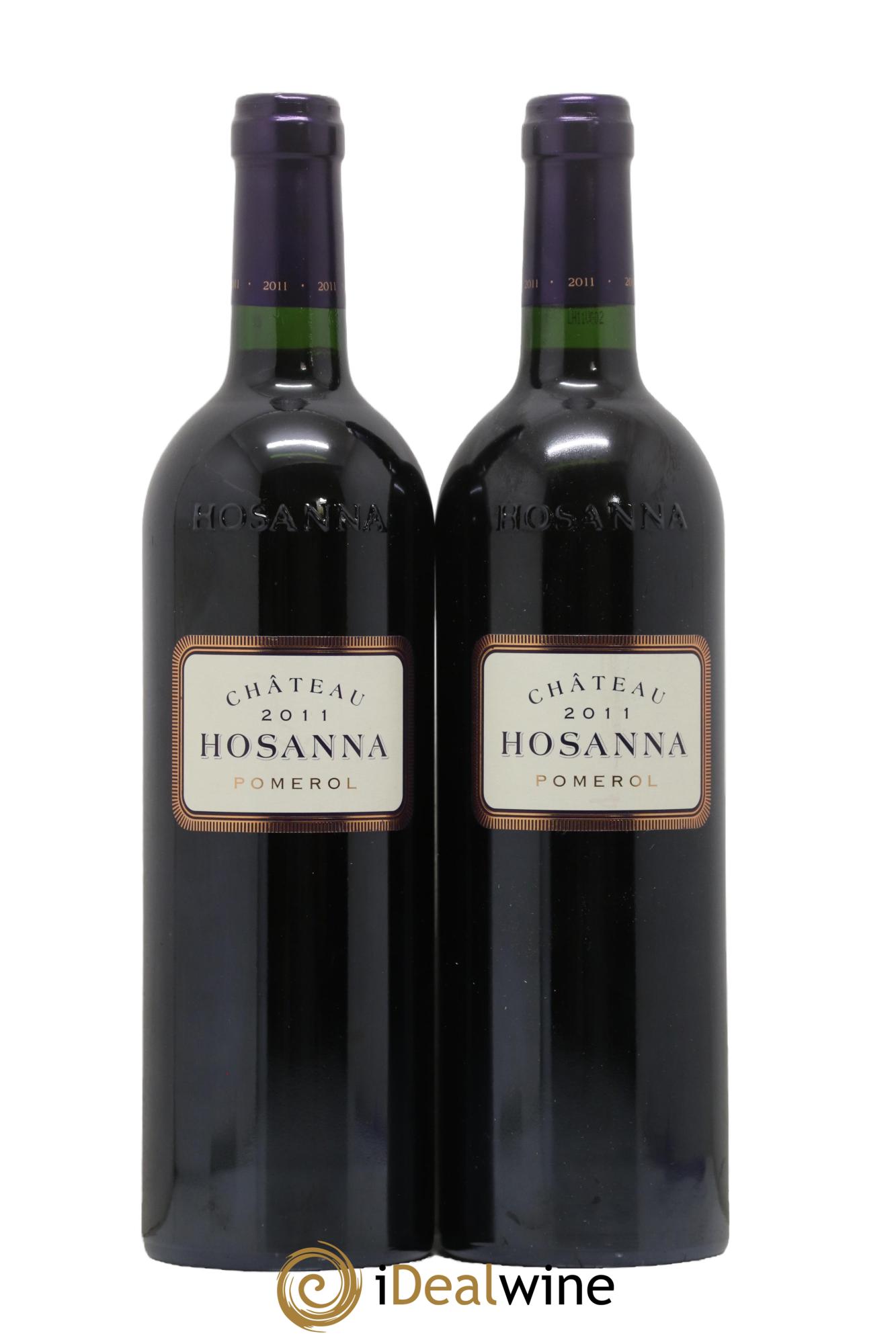 Château Hosanna 2011 - Lotto di 2 bottiglie - 0