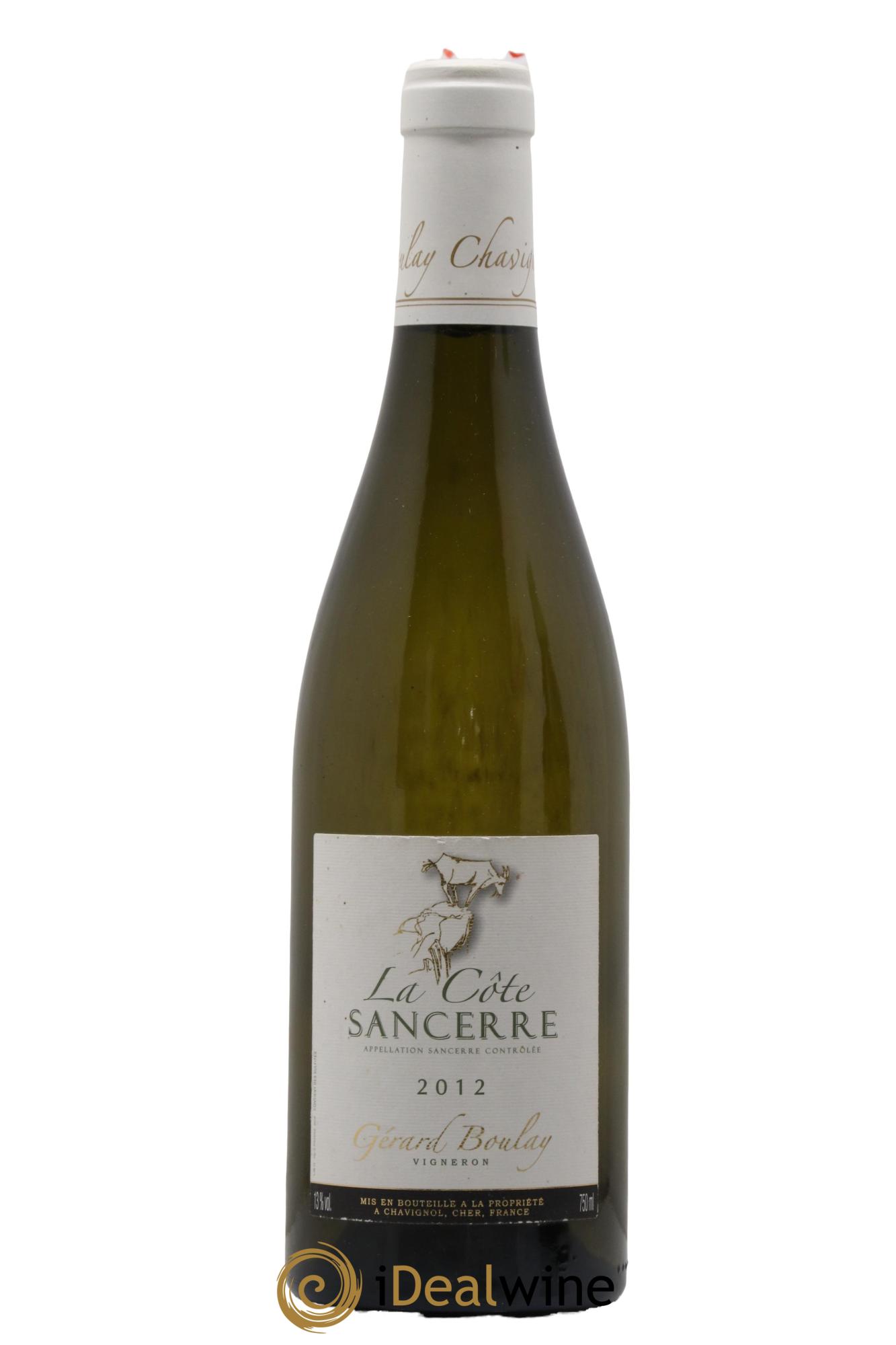 Sancerre La Côte Gérard Boulay 2012 - Posten von 1 Flasche - 0