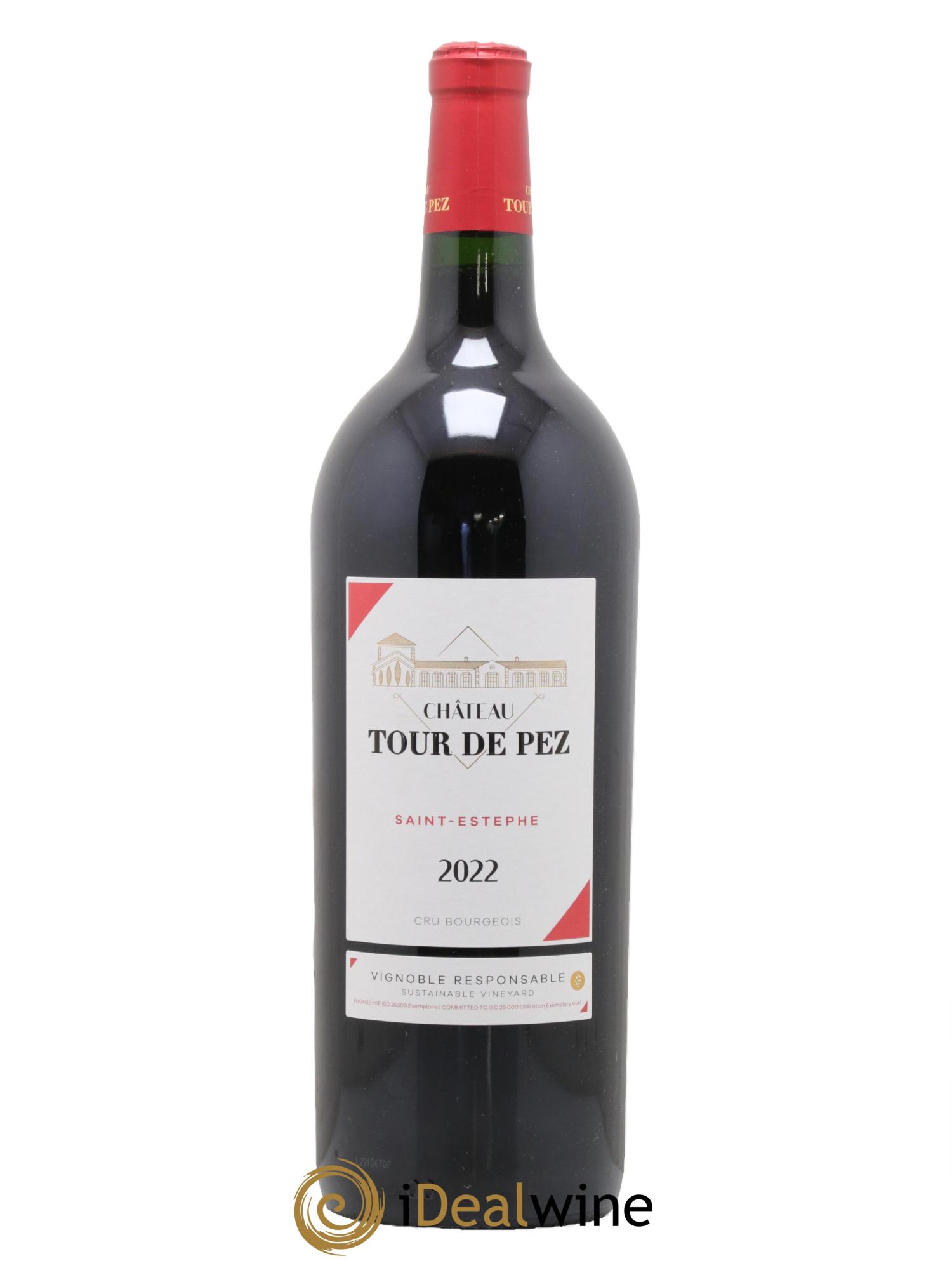 Château Tour de Pez Cru Bourgeois 2022 - Posten von 1 Magnum - 0