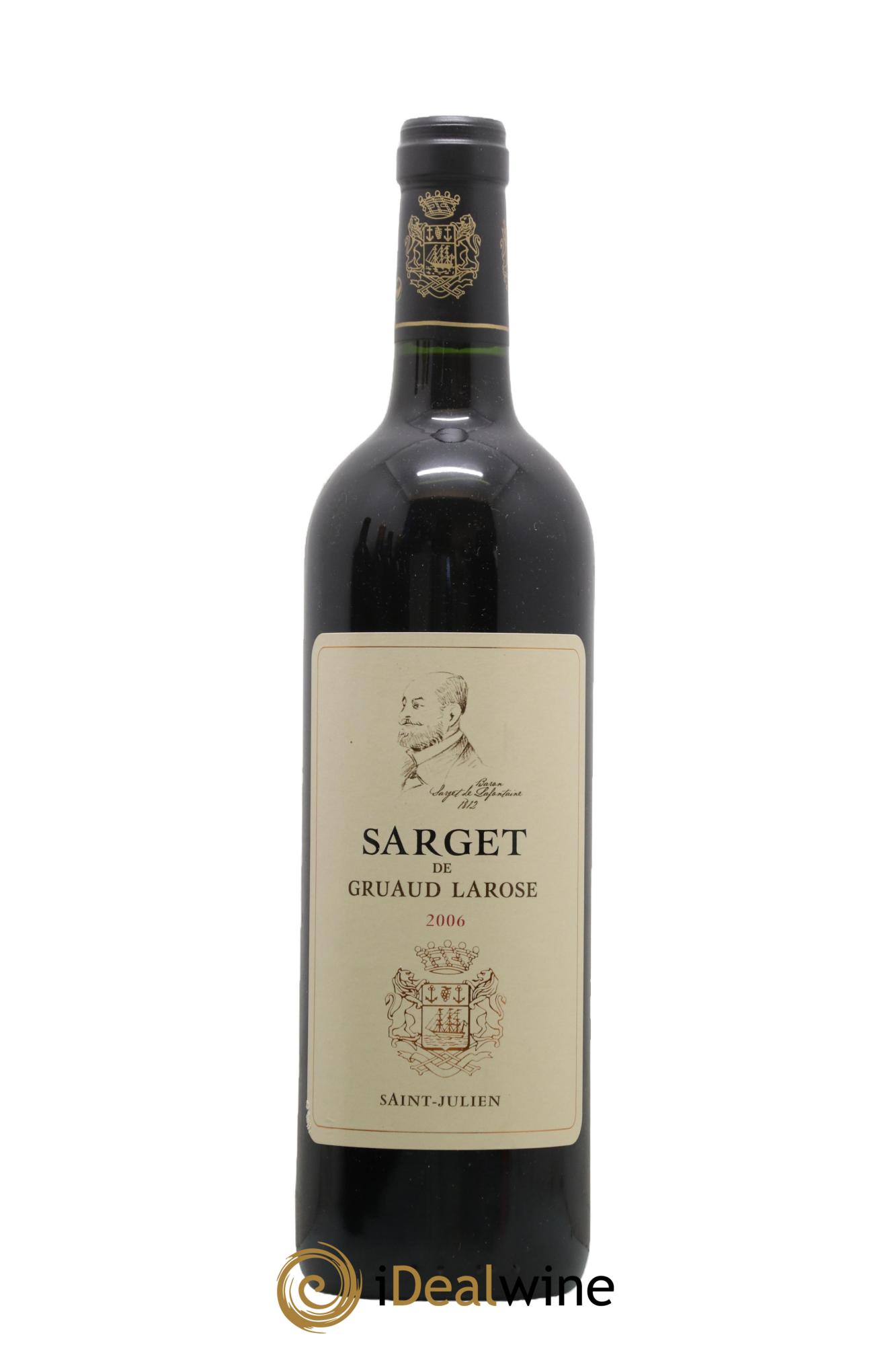 Sarget de Gruaud Larose Second Vin 2006 - Lot of 1 bottle - 0