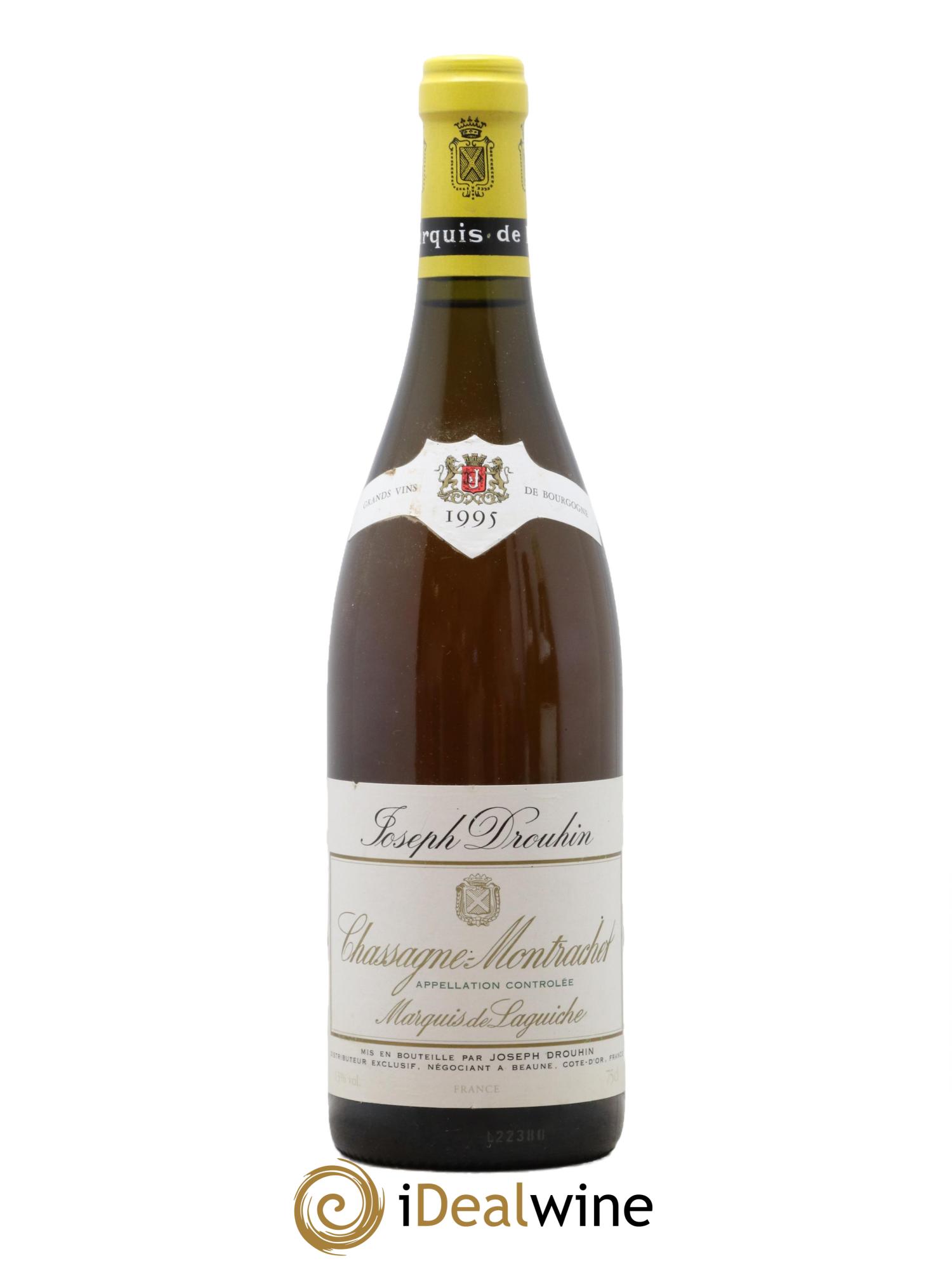 Chassagne-Montrachet Marquis de Laguiche Joseph Drouhin 1995 - Lot of 1 bottle - 0