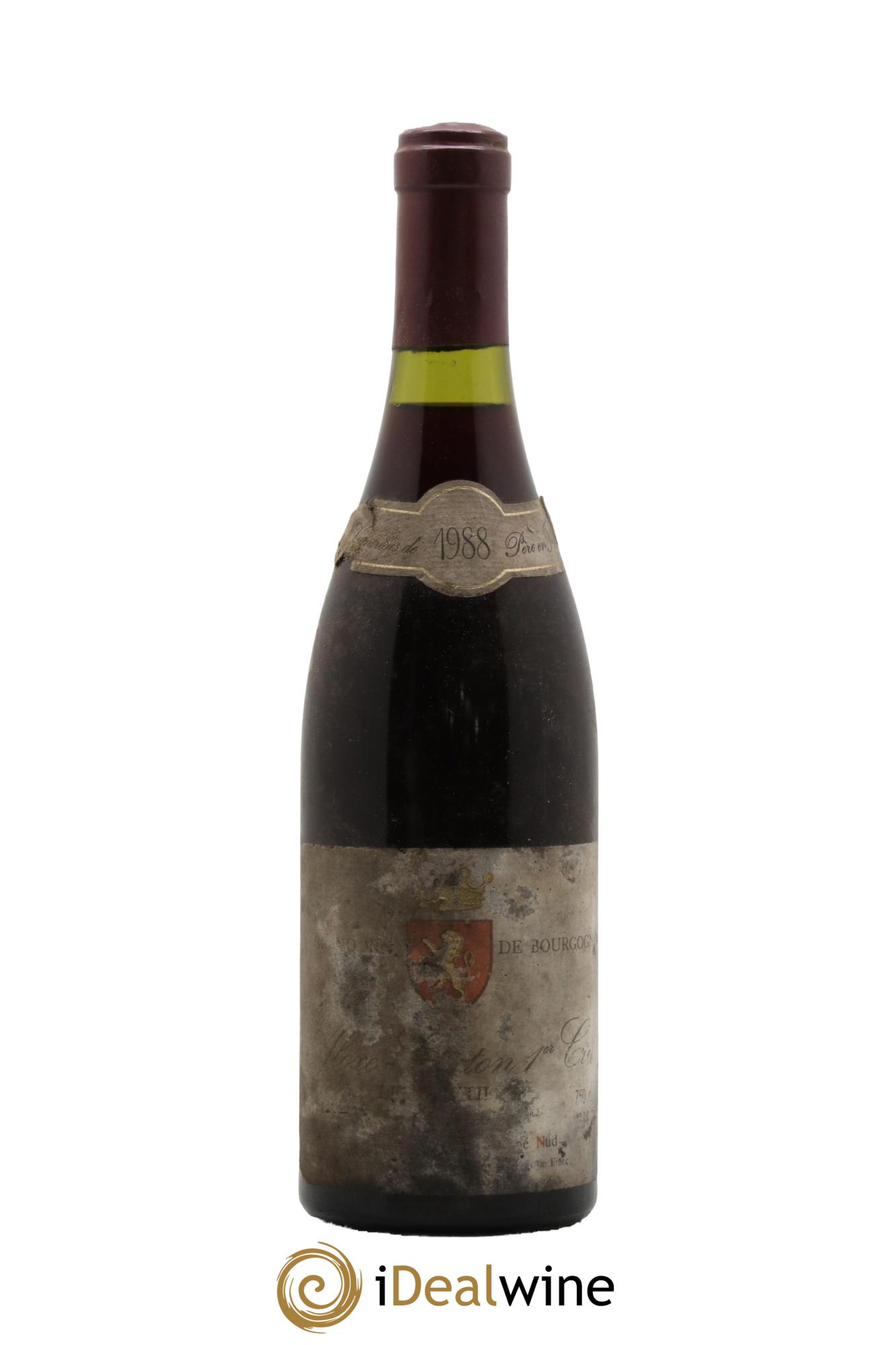 Aloxe-Corton 1er Cru Nudant 1988 - Lot of 1 bottle - 0