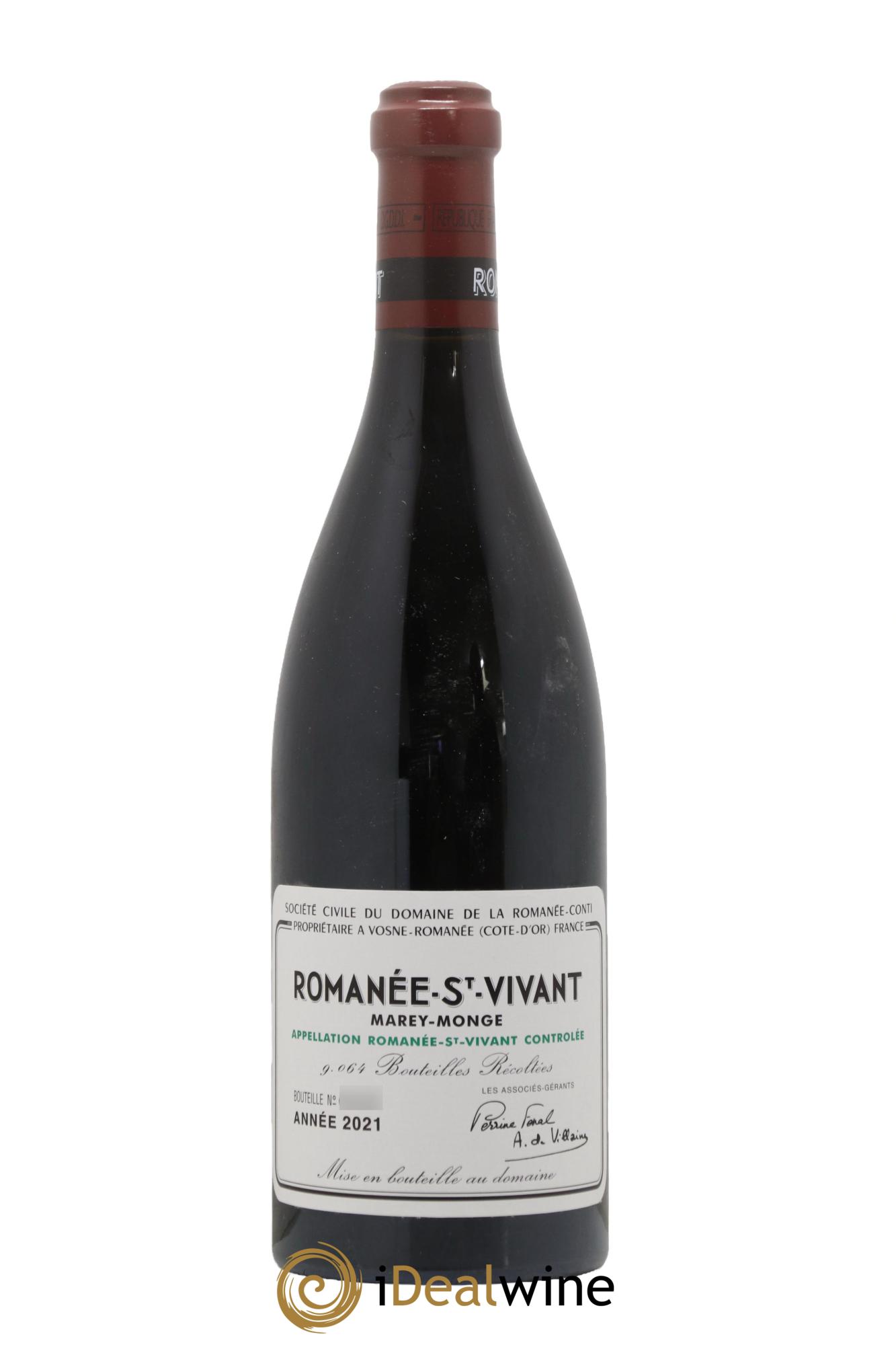 Romanée-Saint-Vivant Grand Cru Domaine de la Romanée-Conti 2021 - Lotto di 1 bottiglia - 0