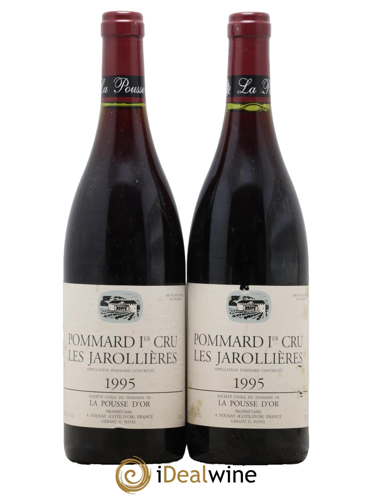 Pommard 1er Cru Les Jarollières La Pousse d'Or (Domaine de) 1995 - Lot of 2 bottles - 0