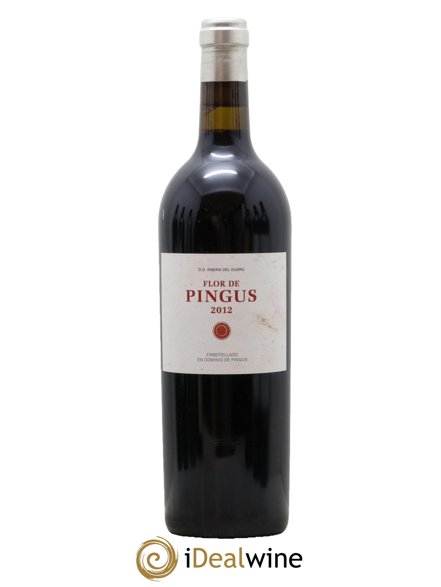 Ribera Del Duero Flor de Pingus Dominio de Pingus - Peter Sisseck 2012 - Lot de 1 bouteille - 0